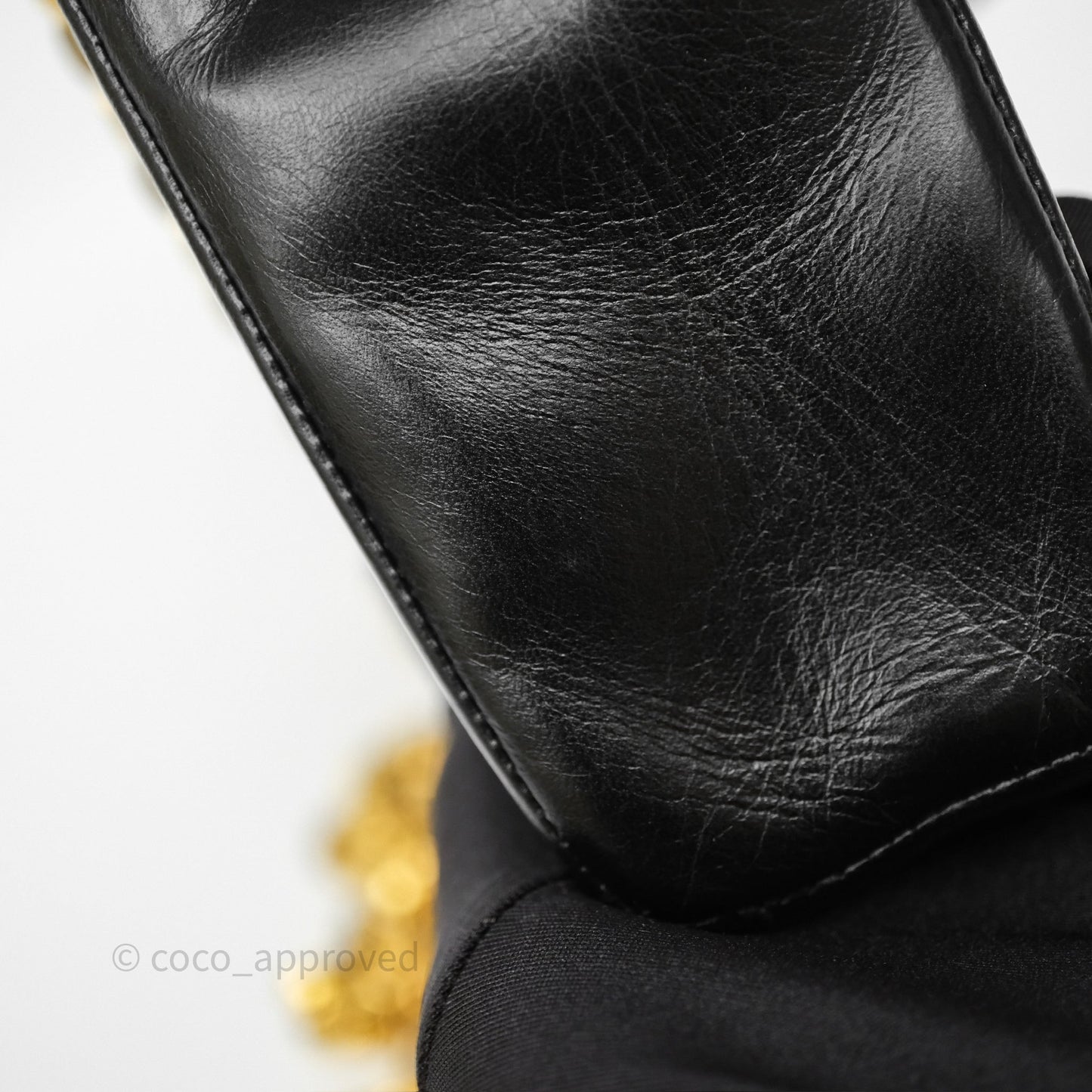 Chanel Vintage Small Diana Flap Black Lambskin 24K Gold Hardware