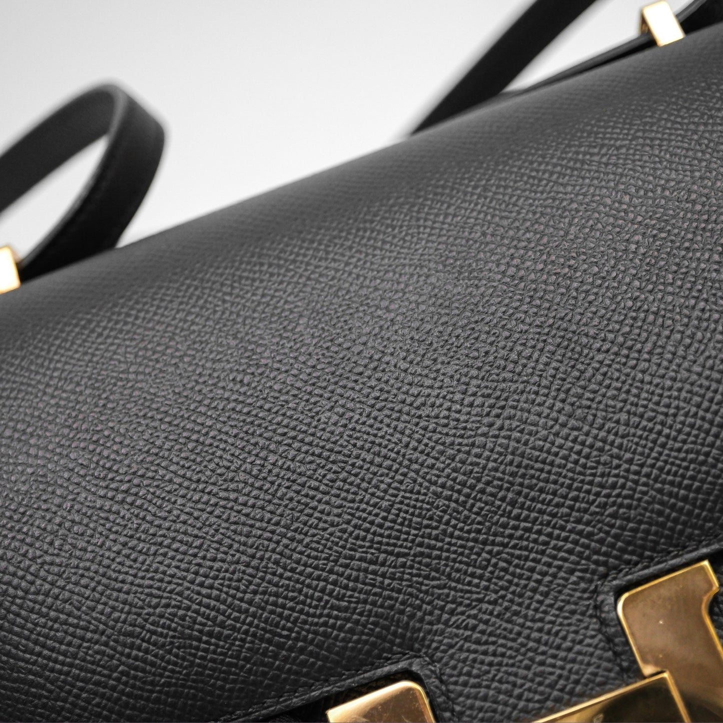 Hermès Constance Mini 18cm Black Epsom Gold Hardware