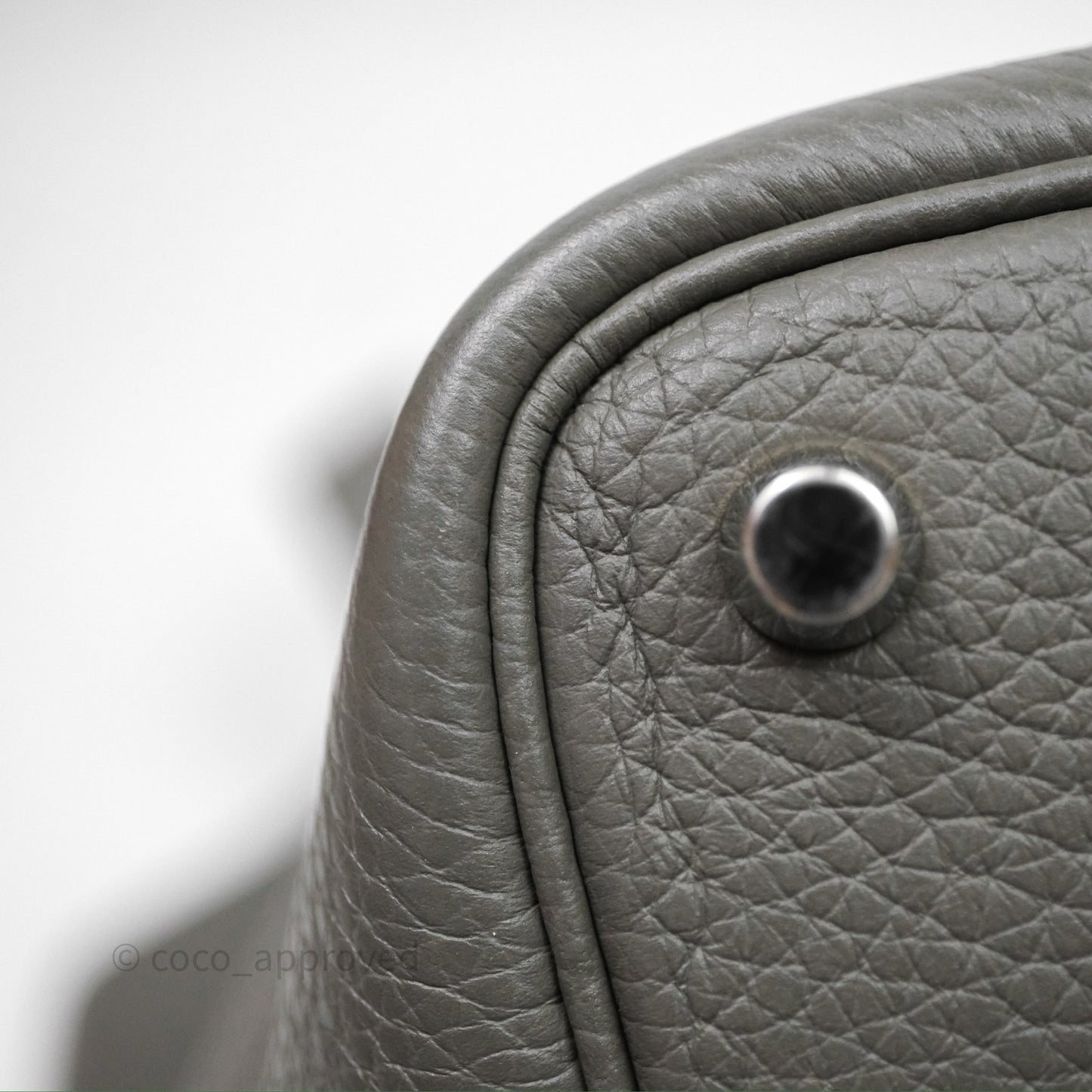 Hermès Picotin 18 Gris Meyer 0L Clemence Palladium Hardware