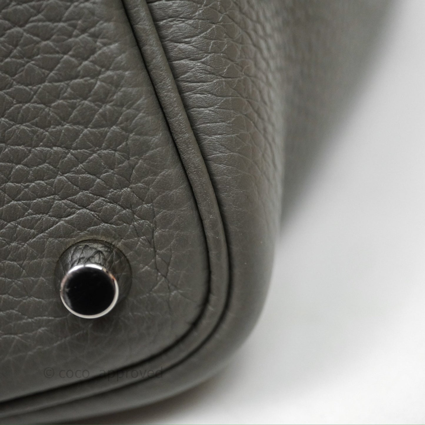 Hermès Picotin 18 Gris Meyer 0L Clemence Palladium Hardware