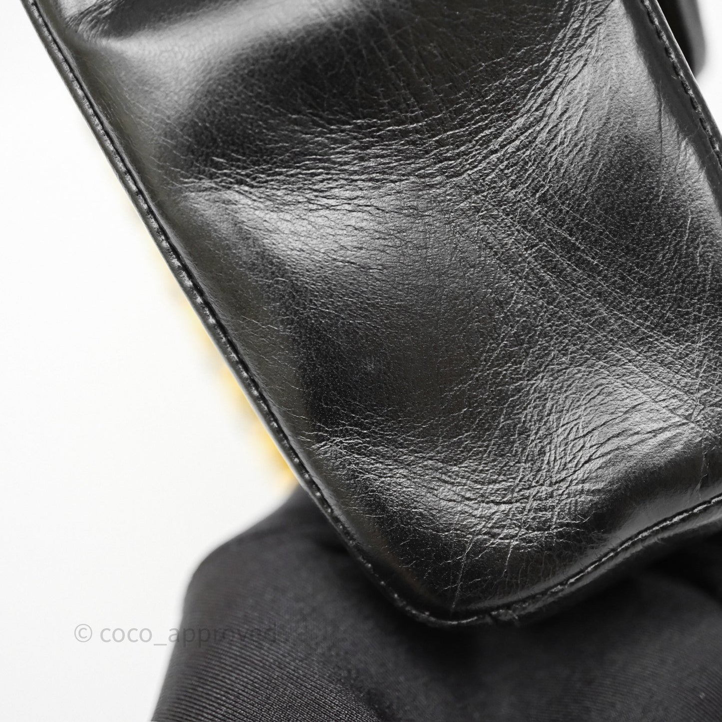 Chanel Vintage Small Diana Flap Black Lambskin 24K Gold Hardware