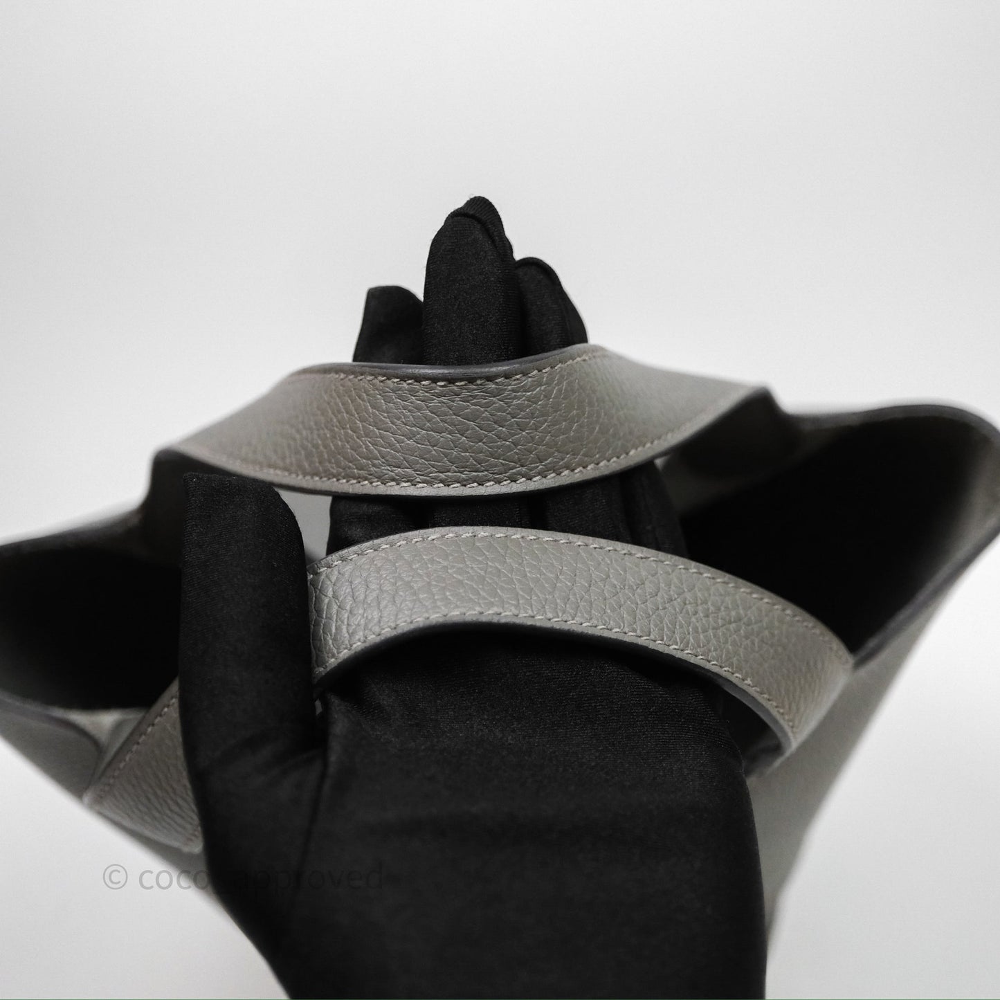 Hermès Picotin 18 Gris Meyer 0L Clemence Palladium Hardware