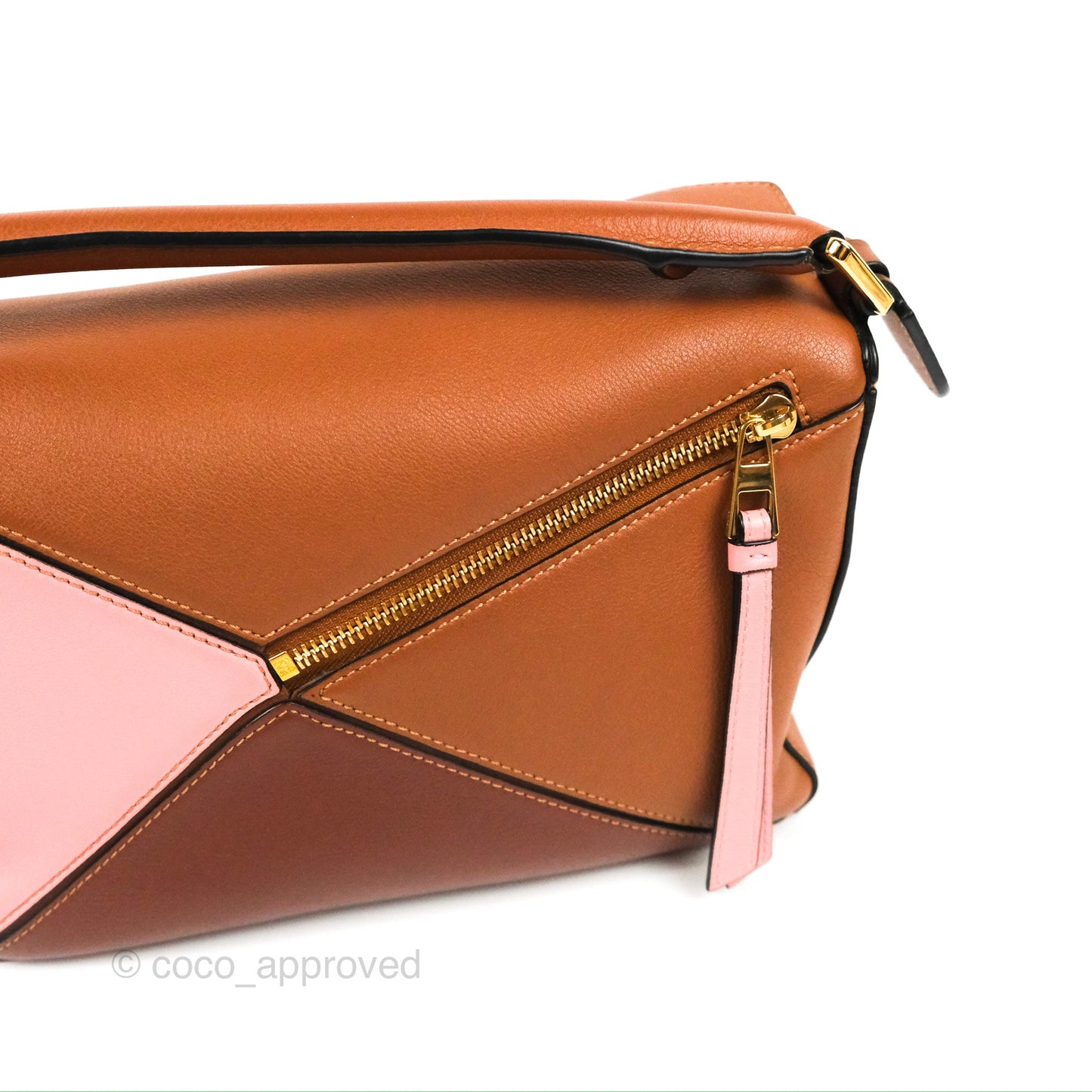Loewe Small Puzzle Bag Blush Tan Calfskin