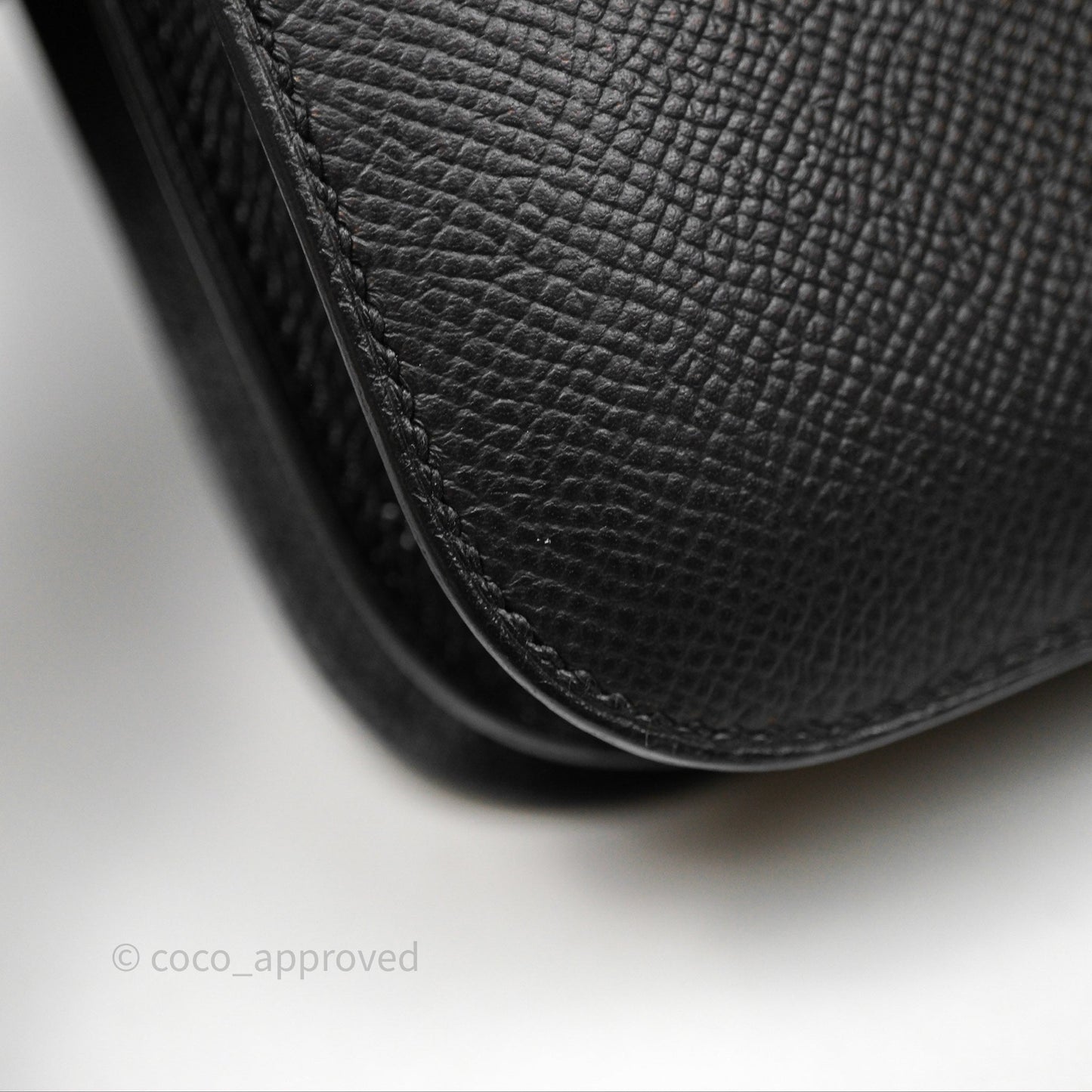 Hermès Constance Mini 18cm Black Epsom Gold Hardware