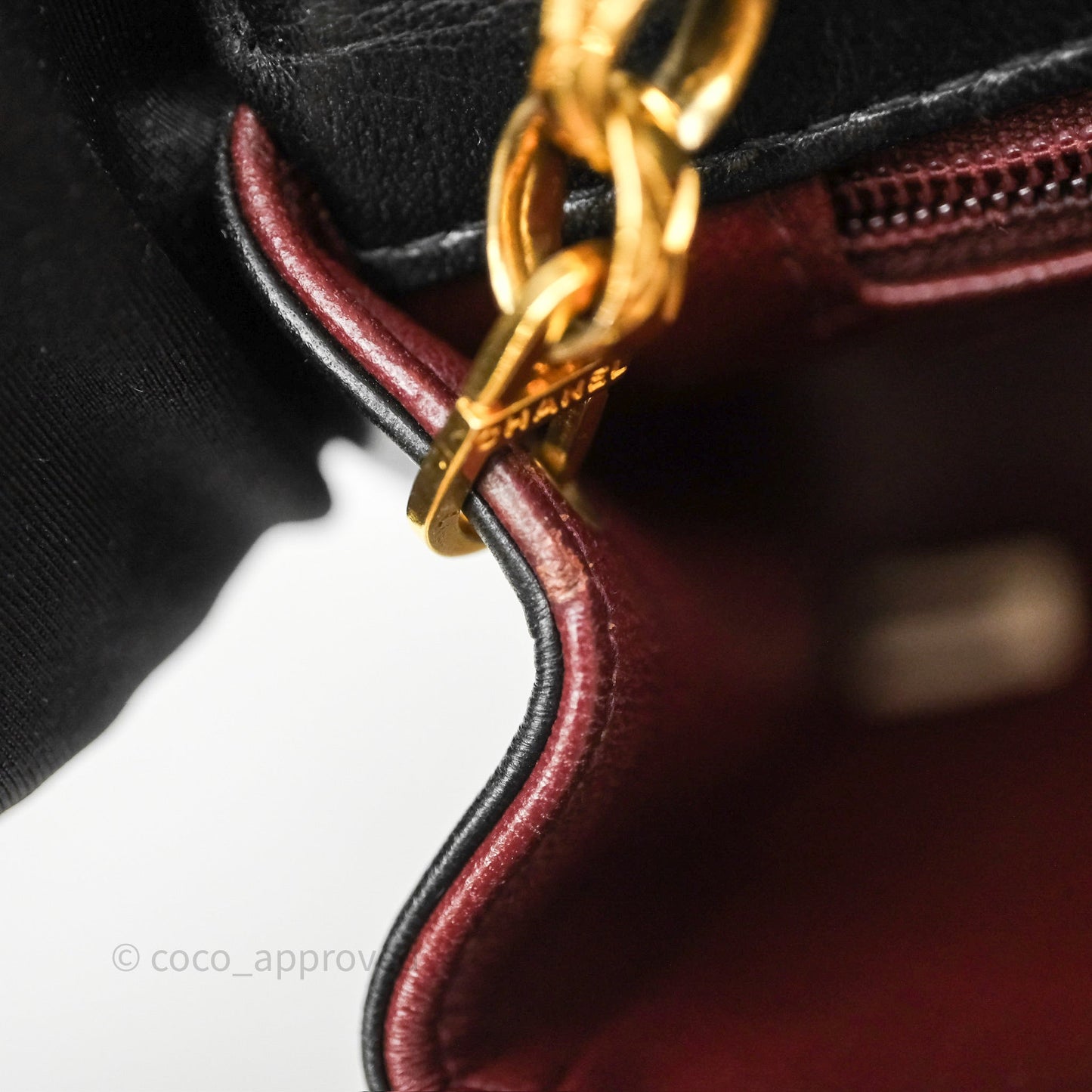 Chanel Vintage Small Diana Flap Black Lambskin 24K Gold Hardware