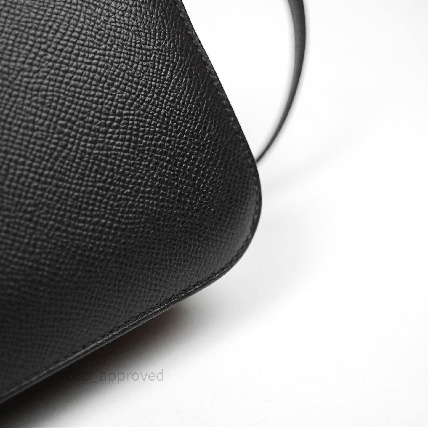 Hermès Constance Mini 18cm Black Epsom Gold Hardware