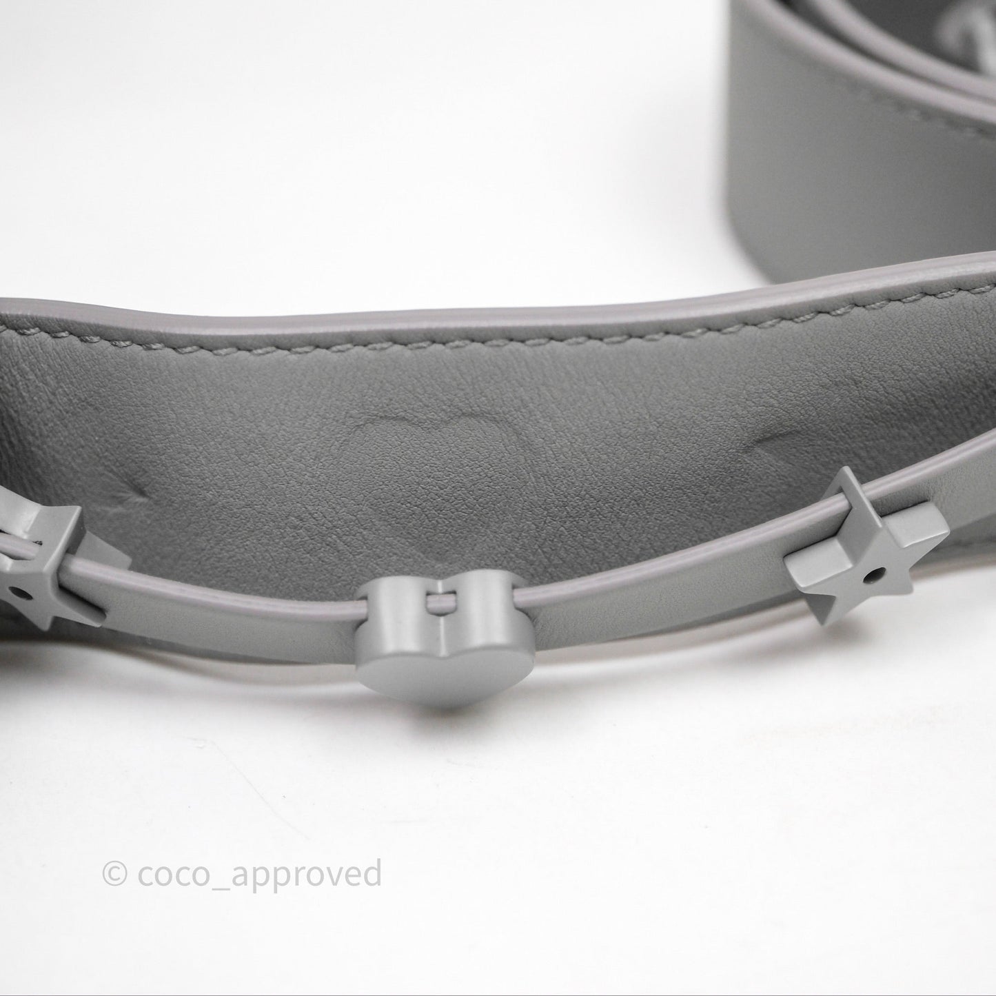 Christian Dior Small Lady Dior My ABCDior Bag Ultra Matte Gray Cannage Calfskin
