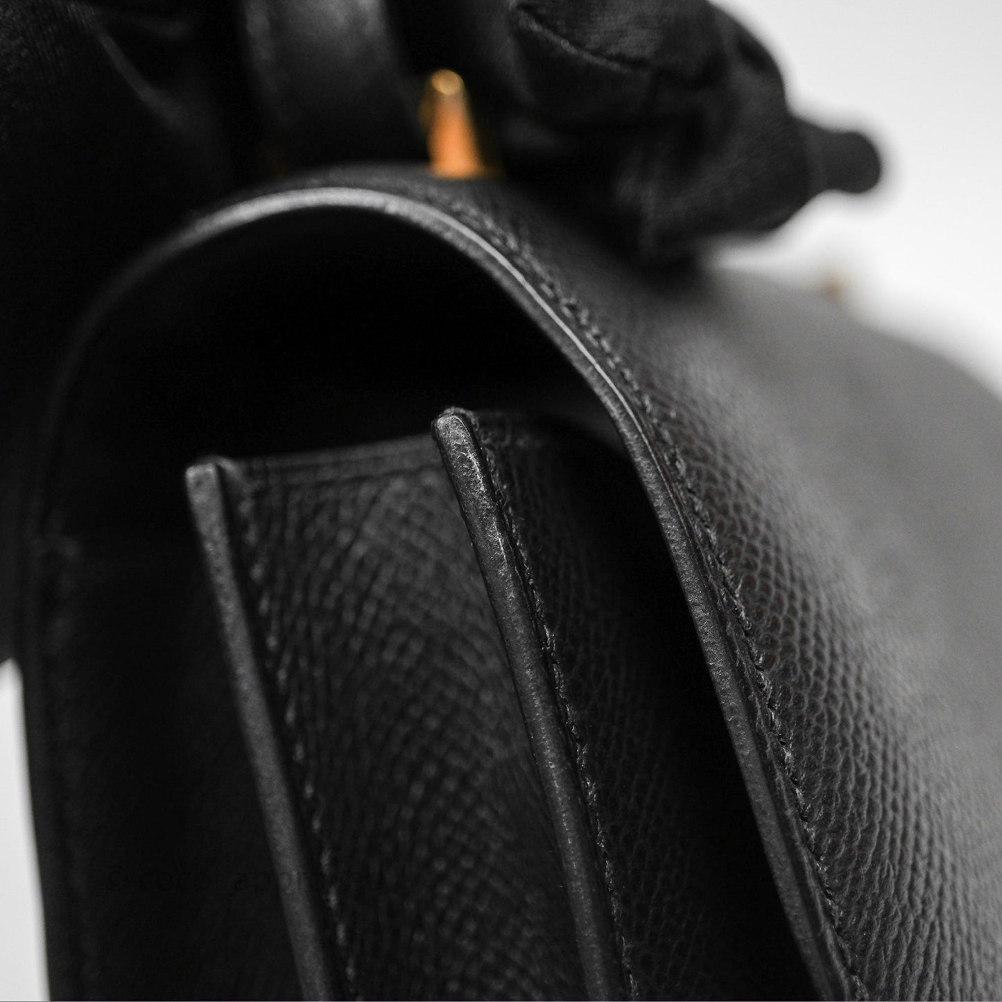 Hermès Constance Mini 18cm Black Epsom Gold Hardware