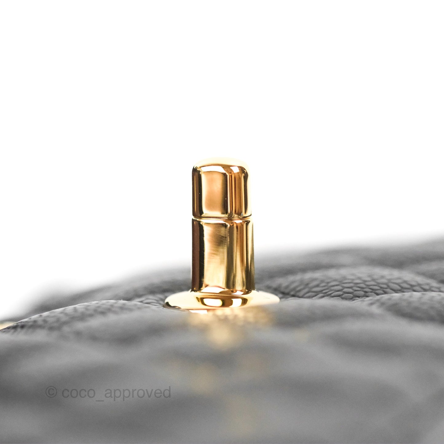 Chanel Small Classic Quilted Flap Black Caviar Gold Hardware
