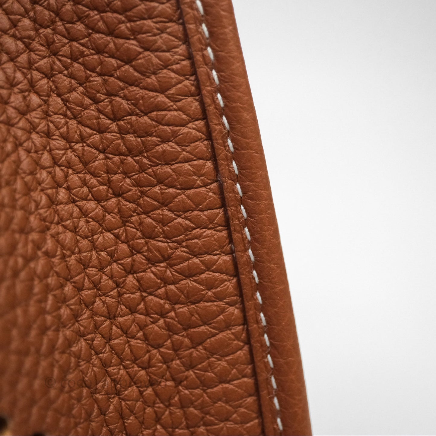 Hermès Mini Evelyne 16 Amazone Gold/ Cornaline-Blanc Clemence Palladium Hardware