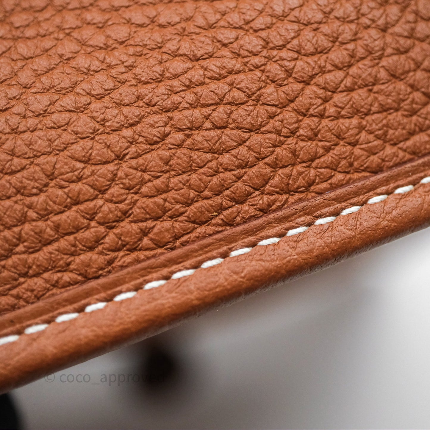 Hermès Mini Evelyne 16 Amazone Gold/ Cornaline-Blanc Clemence Palladium Hardware