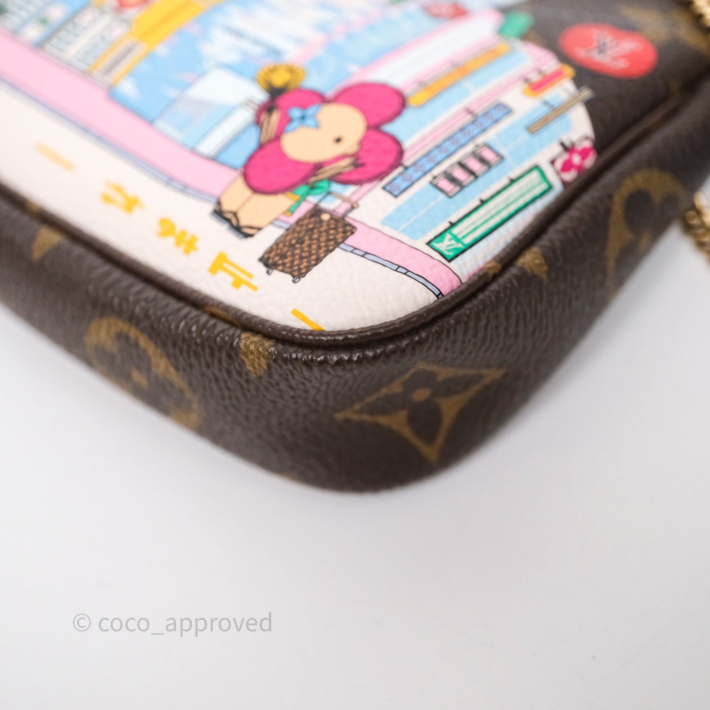 Louis Vuitton Mini Pochette Accessoires Monogram Canvas Tokyo 2022