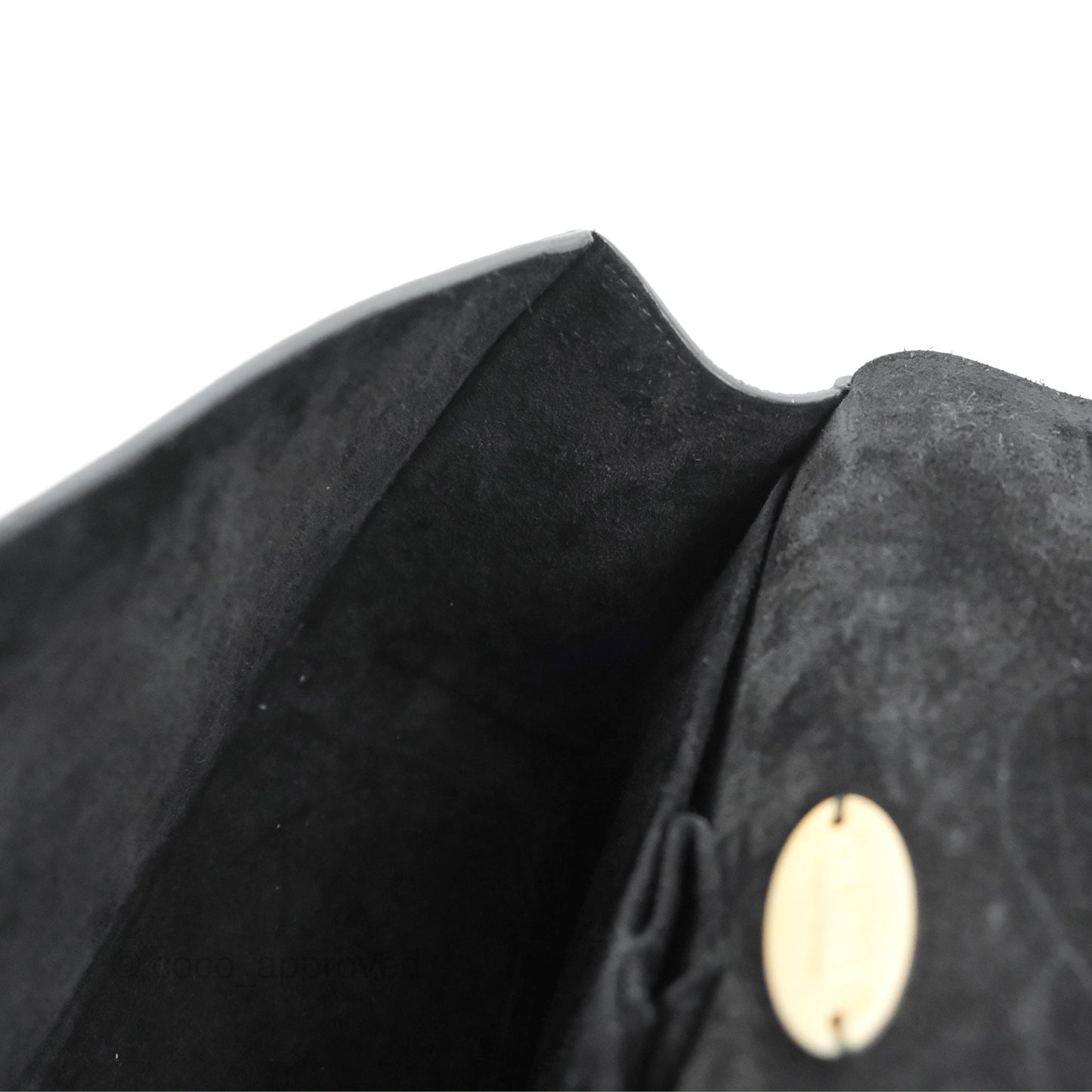 Chanel Pure Jumbo Double Flap Black Caviar Aged Gold Hardware