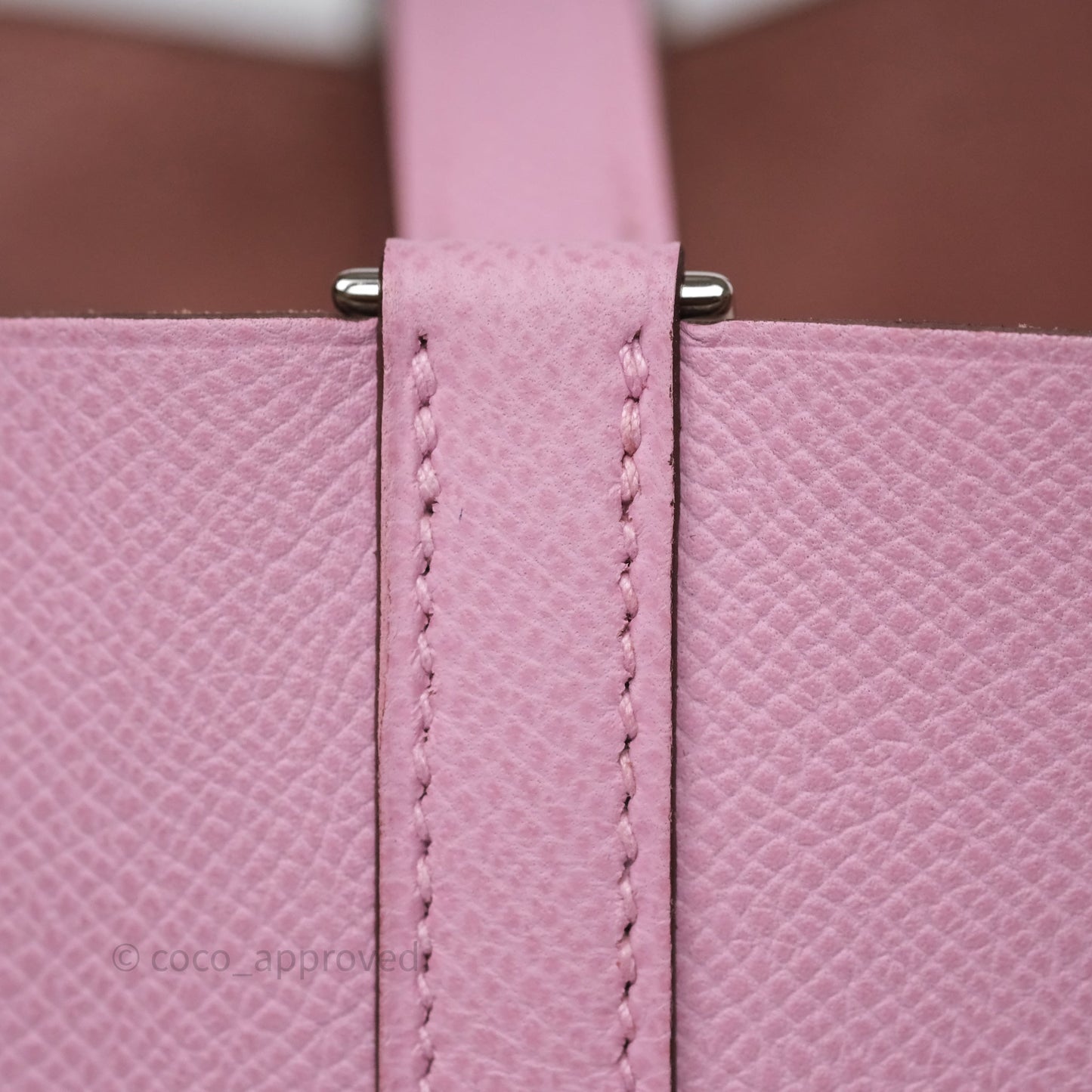 Hermès Tressage De Cuir Picotin Lock 18 Mauve Sylvestre X9/ Jaune de Naples 9O/Rouge H 55 Epsom Palladium Hardware