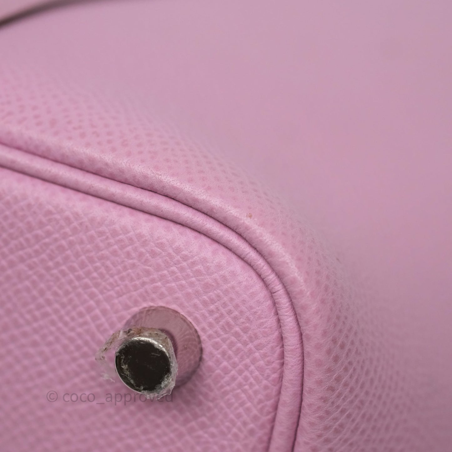 Hermès Tressage De Cuir Picotin Lock 18 Mauve Sylvestre X9/ Jaune de Naples 9O/Rouge H 55 Epsom Palladium Hardware