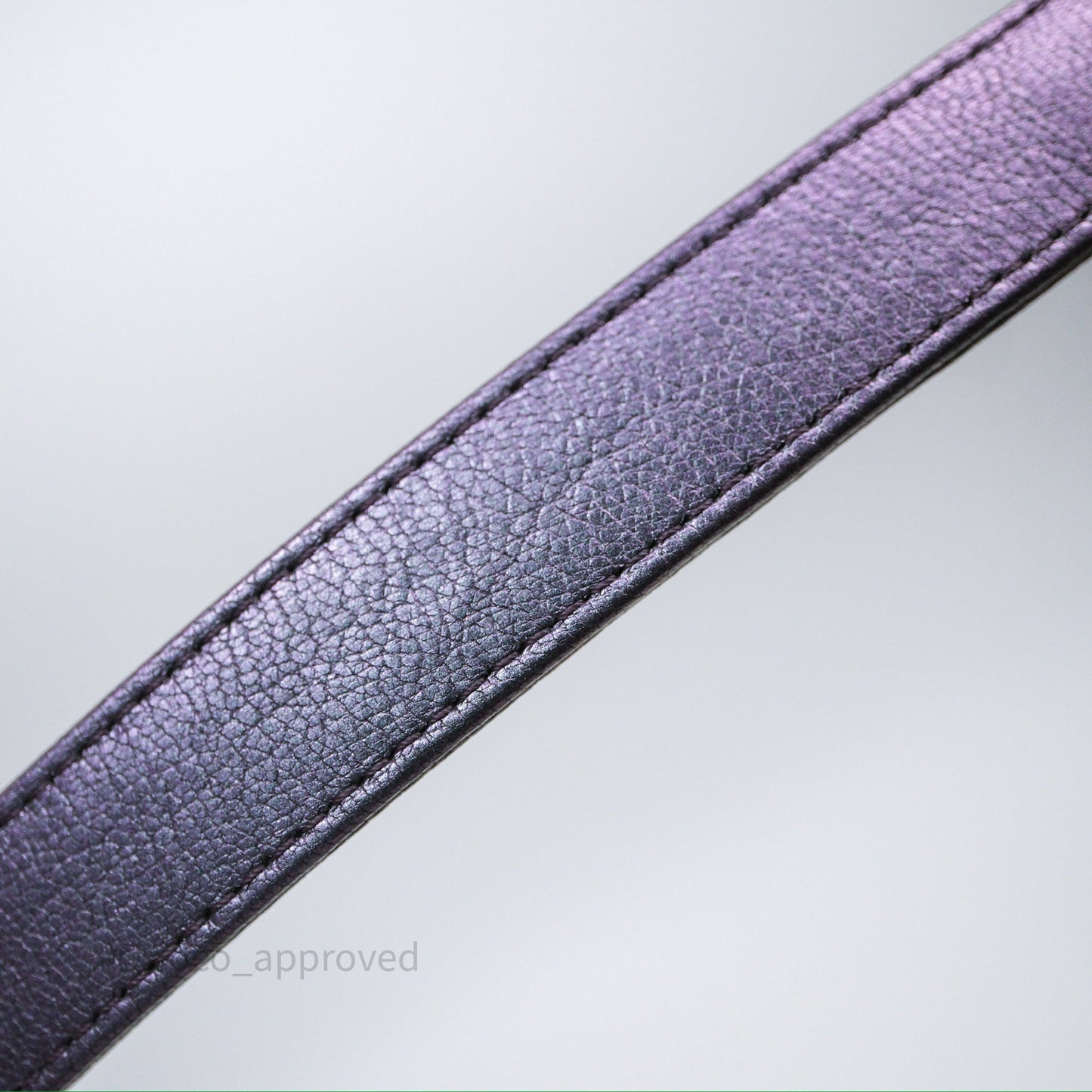 Chanel Boy Medium Quilted Boy Purple Mermaid Iridescent Calfskin