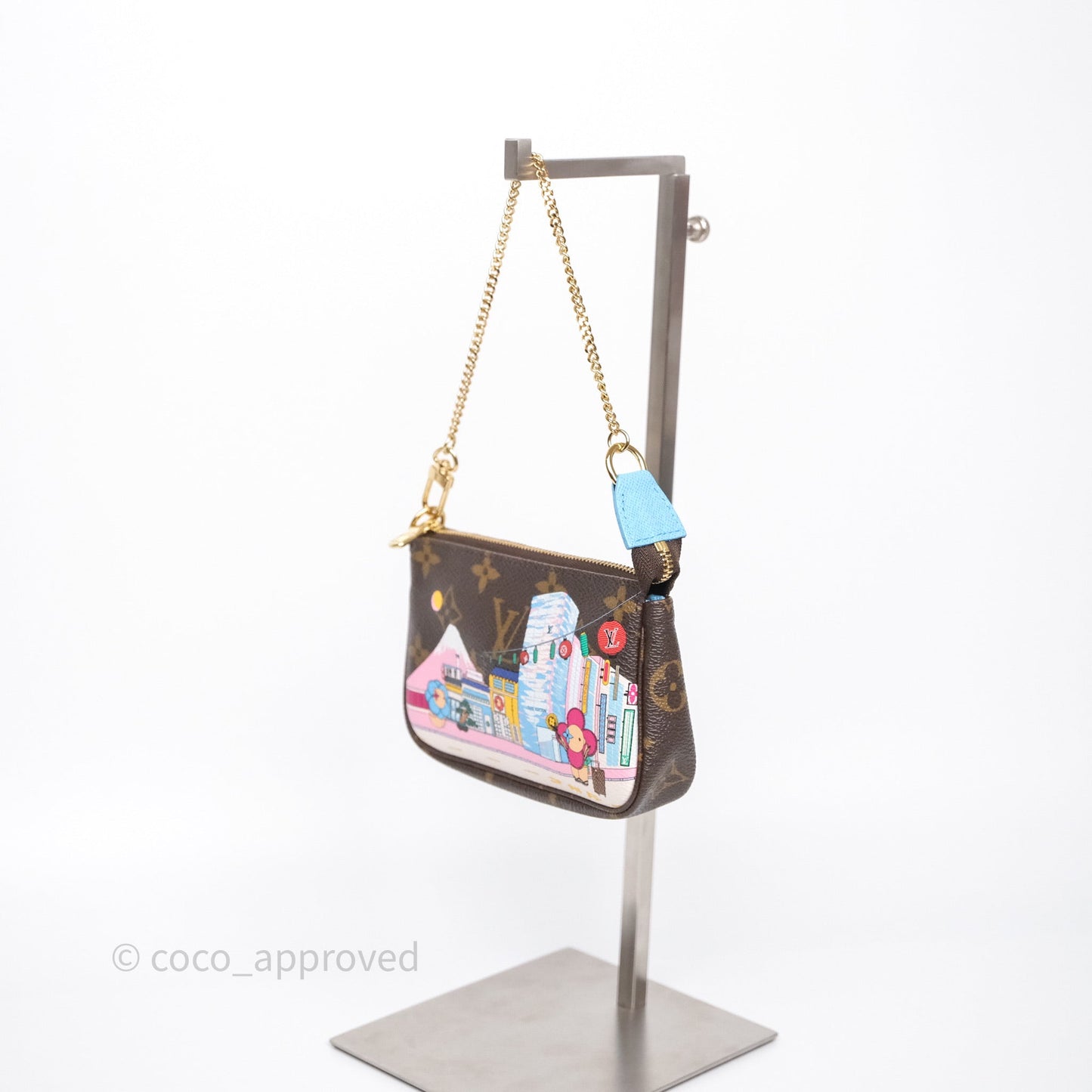 Louis Vuitton Mini Pochette Accessoires Monogram Canvas Tokyo 2022