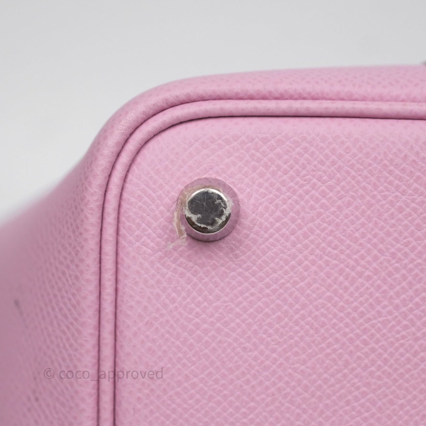 Hermès Tressage De Cuir Picotin Lock 18 Mauve Sylvestre X9/ Jaune de Naples 9O/Rouge H 55 Epsom Palladium Hardware