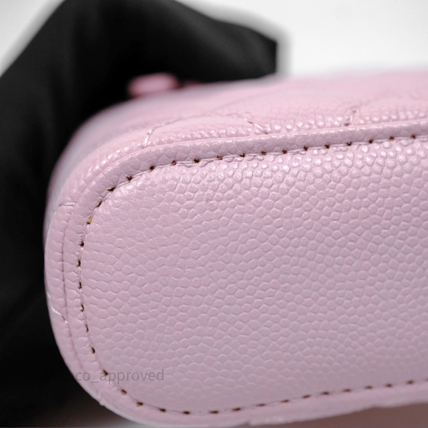 Chanel Mini Vanity With Chain Pink Caviar Gold Hardware