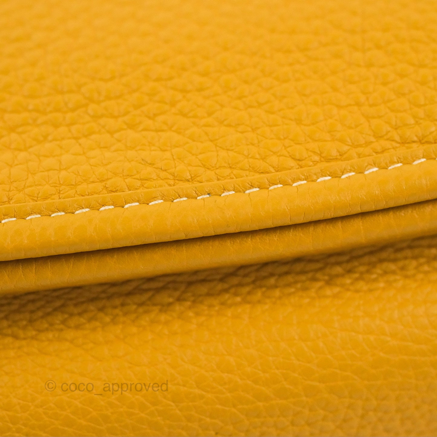 Hermes Evelyne III 29 Mustard Clemence Palladium Hardware