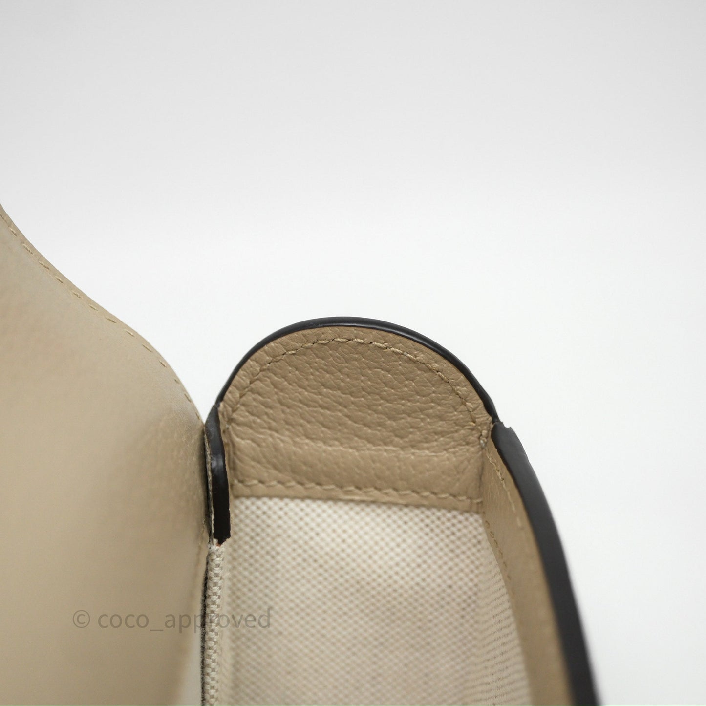 Gucci Horsebit 1955 Mini Bag Beige/White GG Supreme Canvas