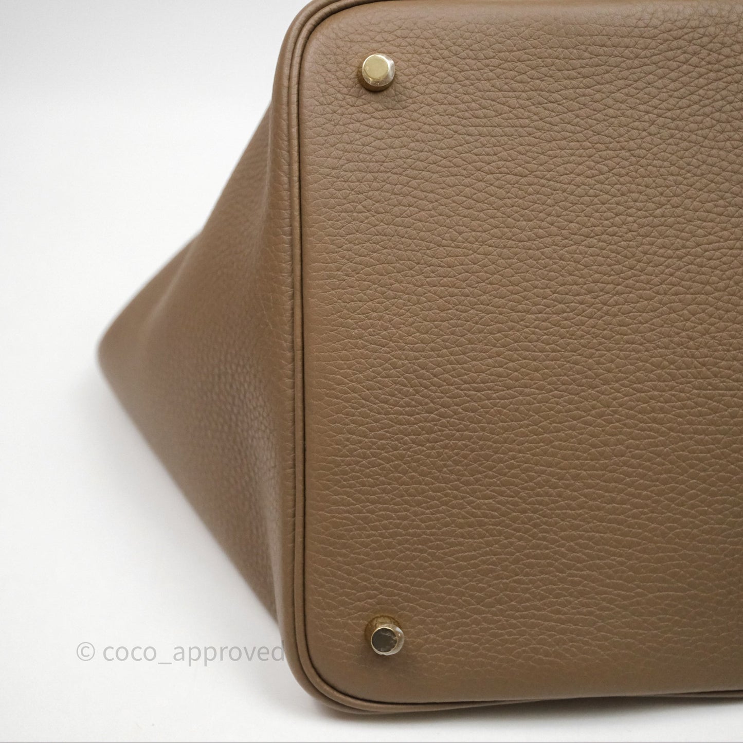 Hermès Picotin 22 Etoupe Clemence Gold Hardware