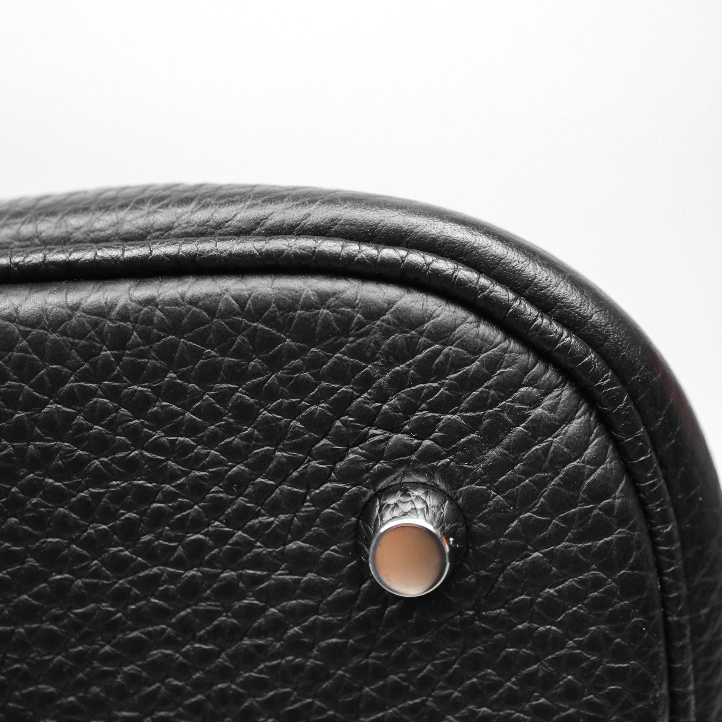 Hermès Picotin 26 Black Noir 89 Clemence Palladium Hardware