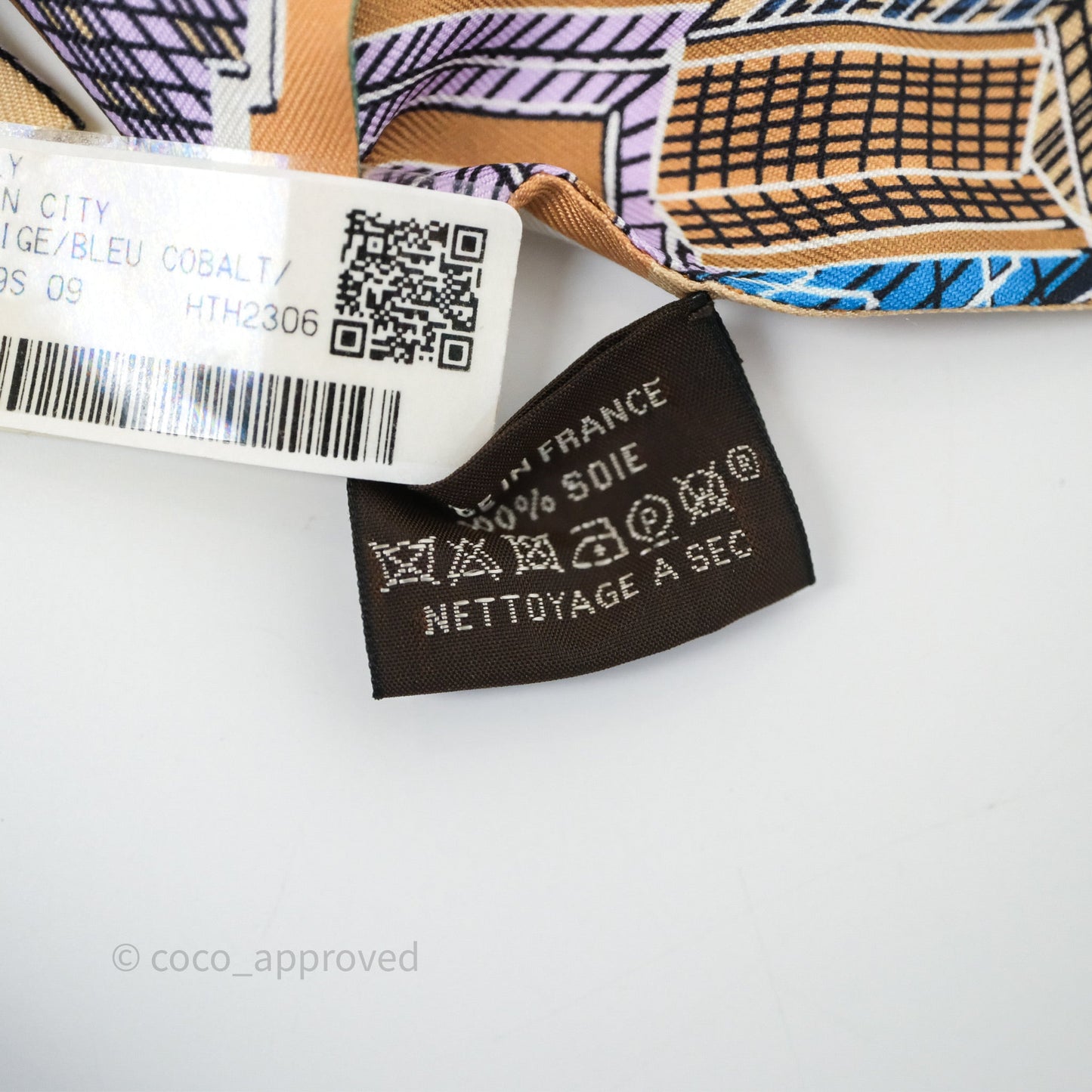 Hermès Pantin City Silk Twilly