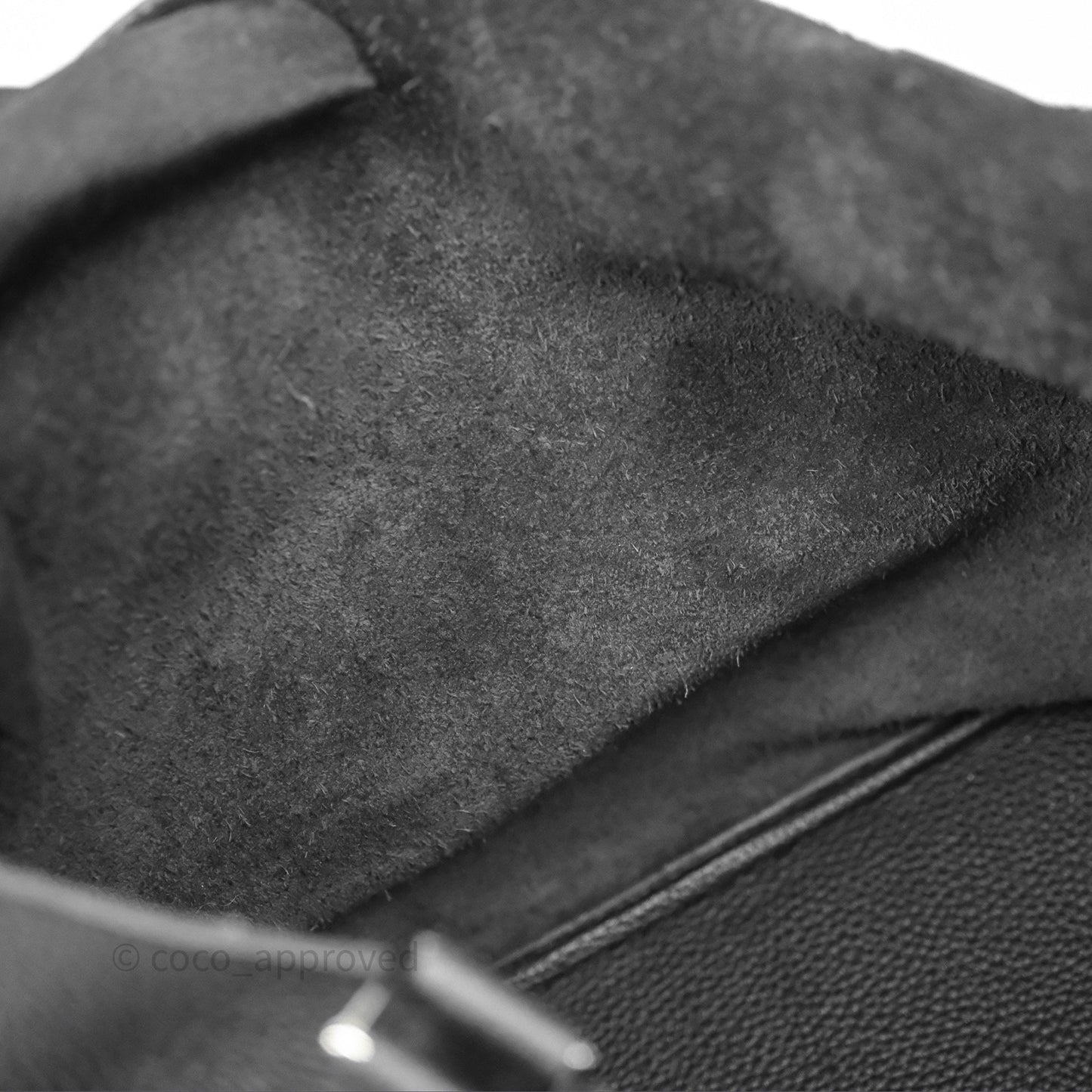 Hermès Picotin 26 Black Noir 89 Clemence Palladium Hardware