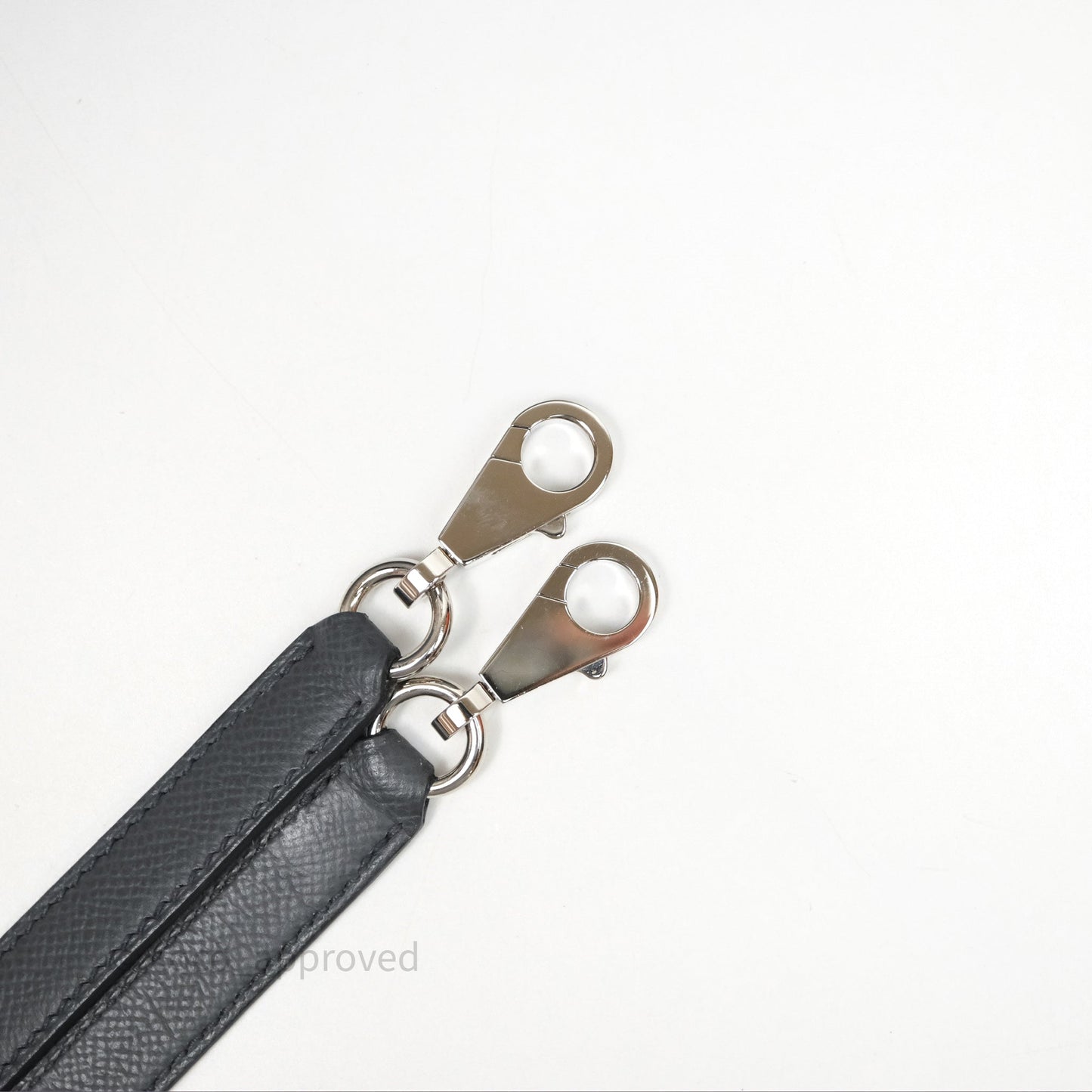 Hermès Kelly II 28 Veau Espom Gris Misty H0 Sellier Palladium Hardware