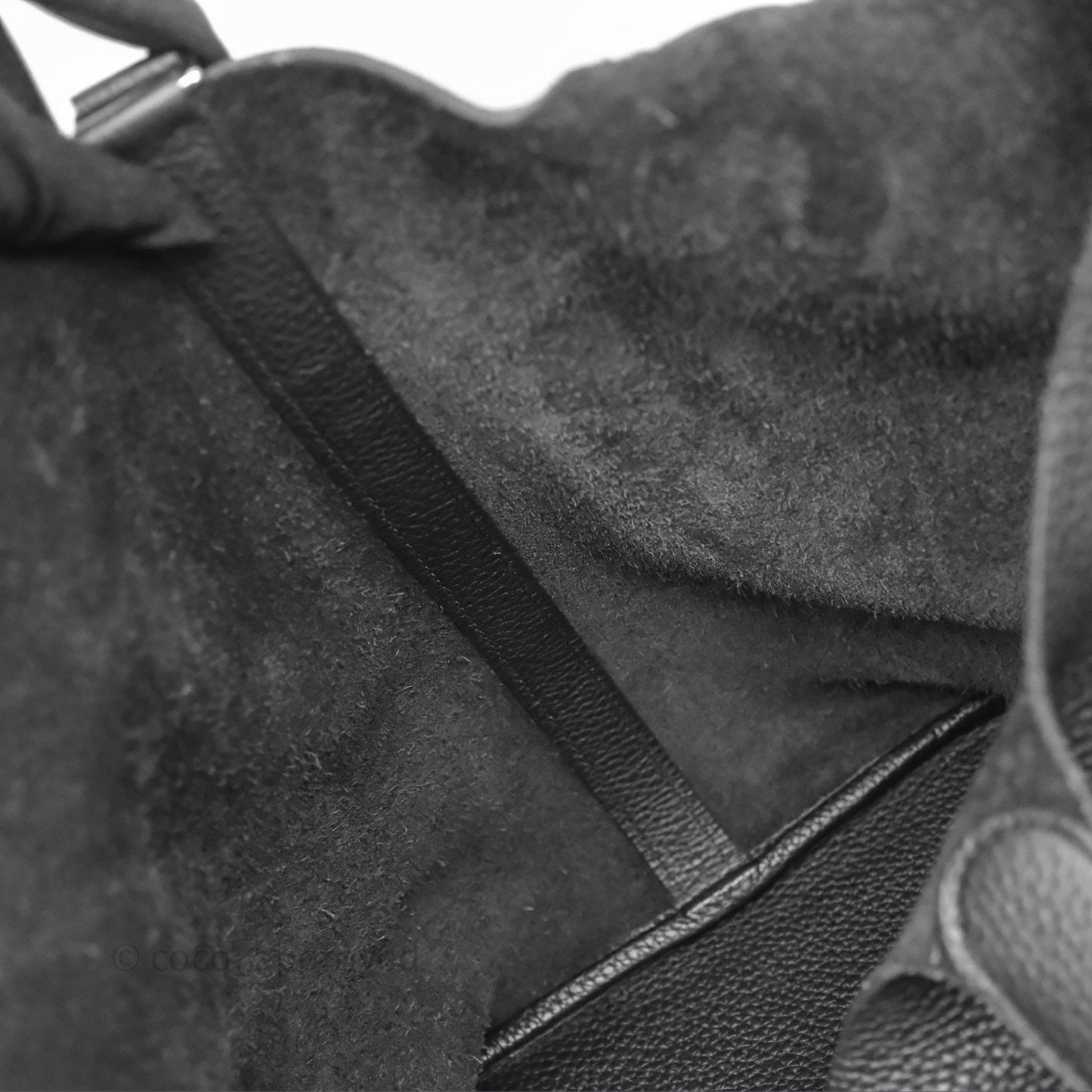 Hermès Picotin 26 Black Noir 89 Clemence Palladium Hardware