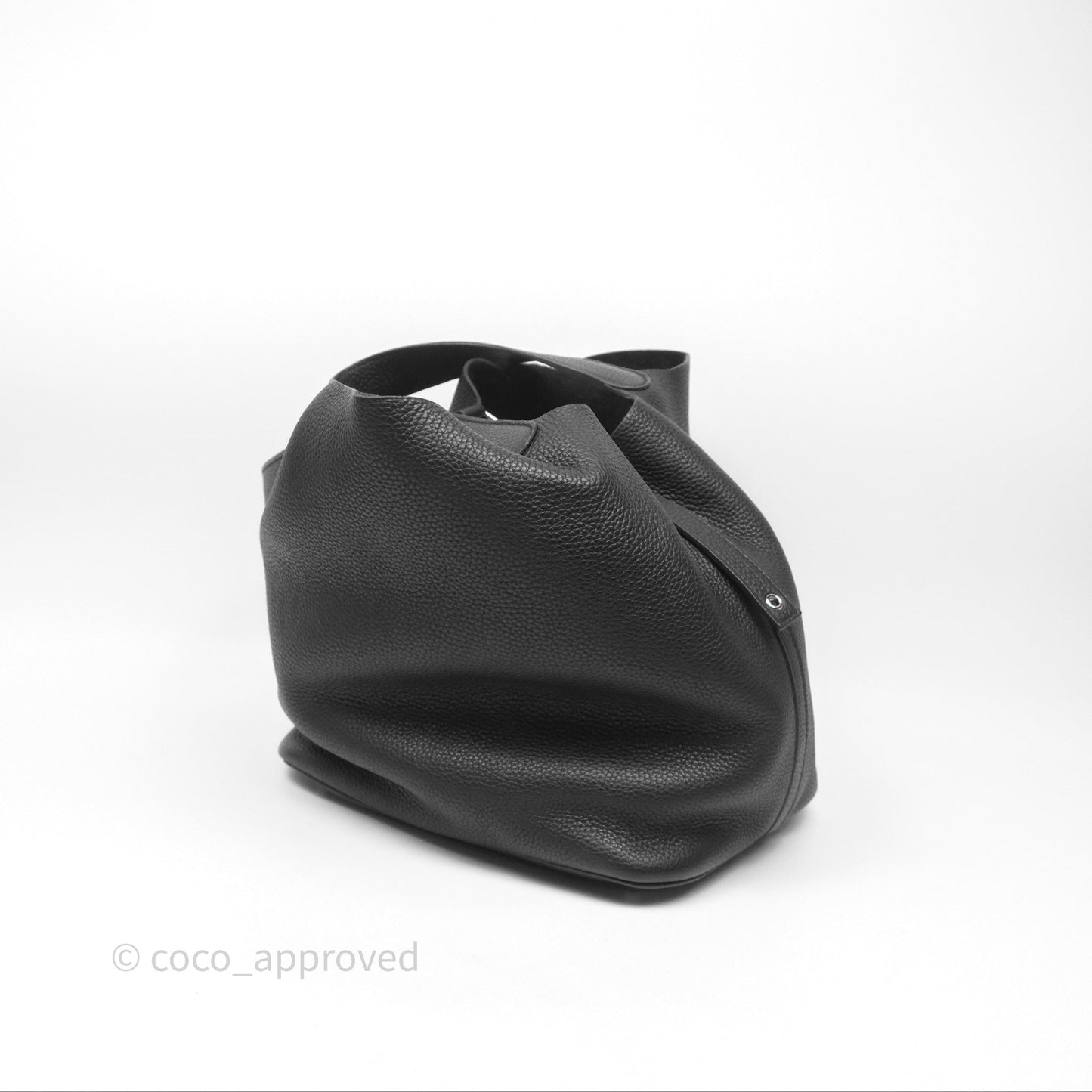 Hermès Picotin 26 Black Noir 89 Clemence Palladium Hardware