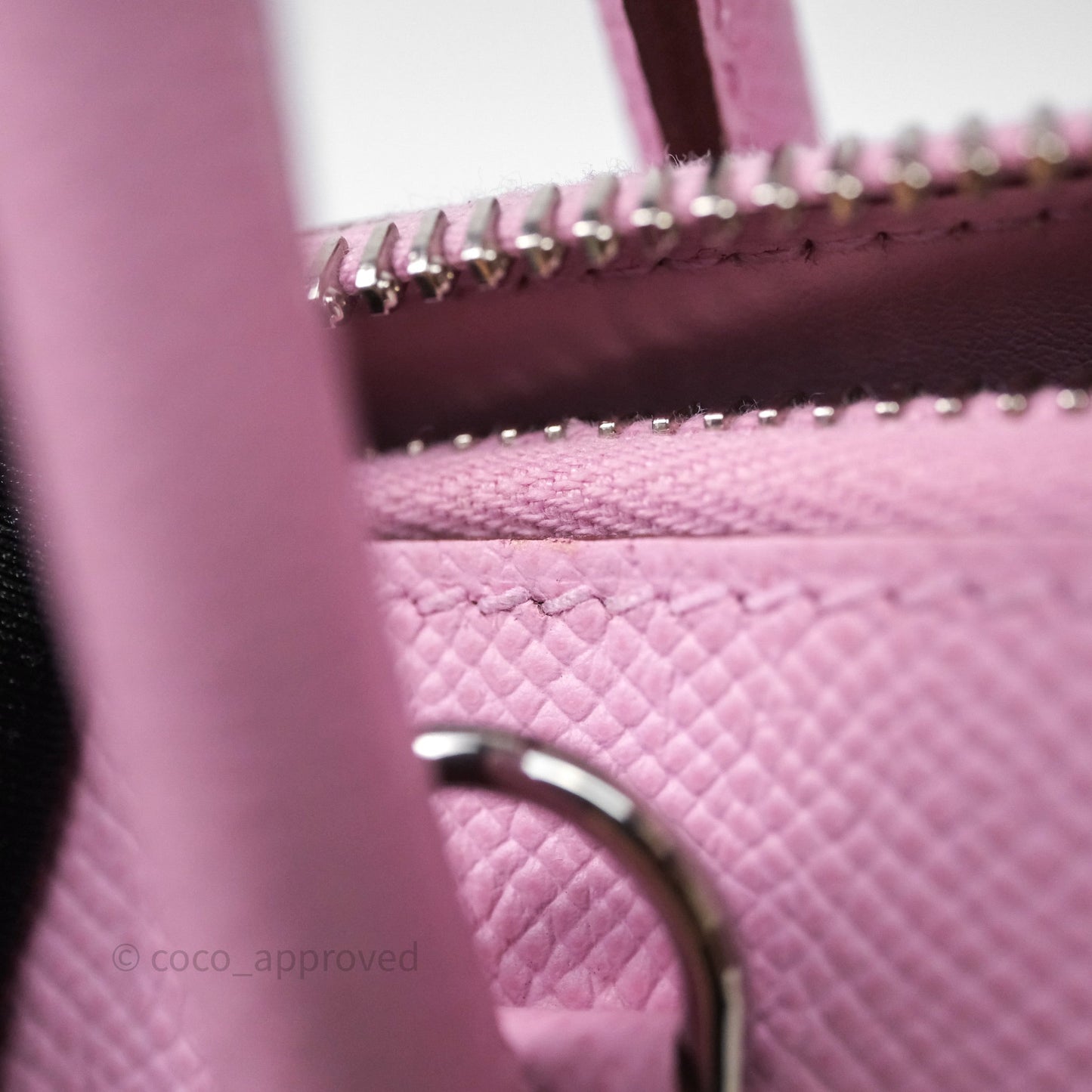 Hermès Bolide 1923 25 Mauve Sylvestre X9 Epsom Palladium Hardware