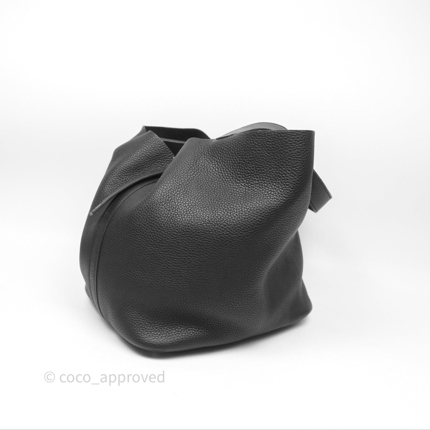 Hermès Picotin 26 Black Noir 89 Clemence Palladium Hardware