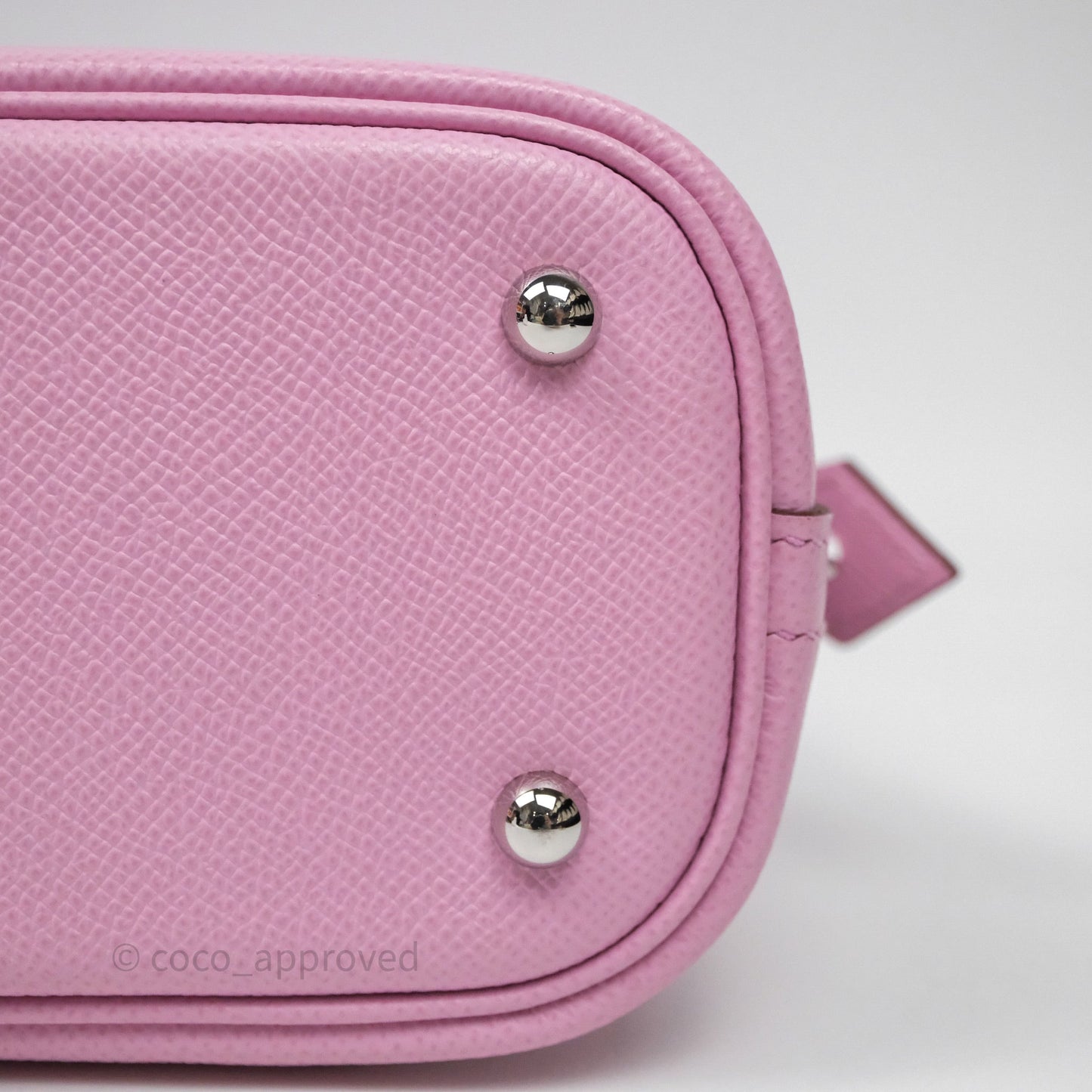 Hermès Bolide 1923 25 Mauve Sylvestre X9 Epsom Palladium Hardware