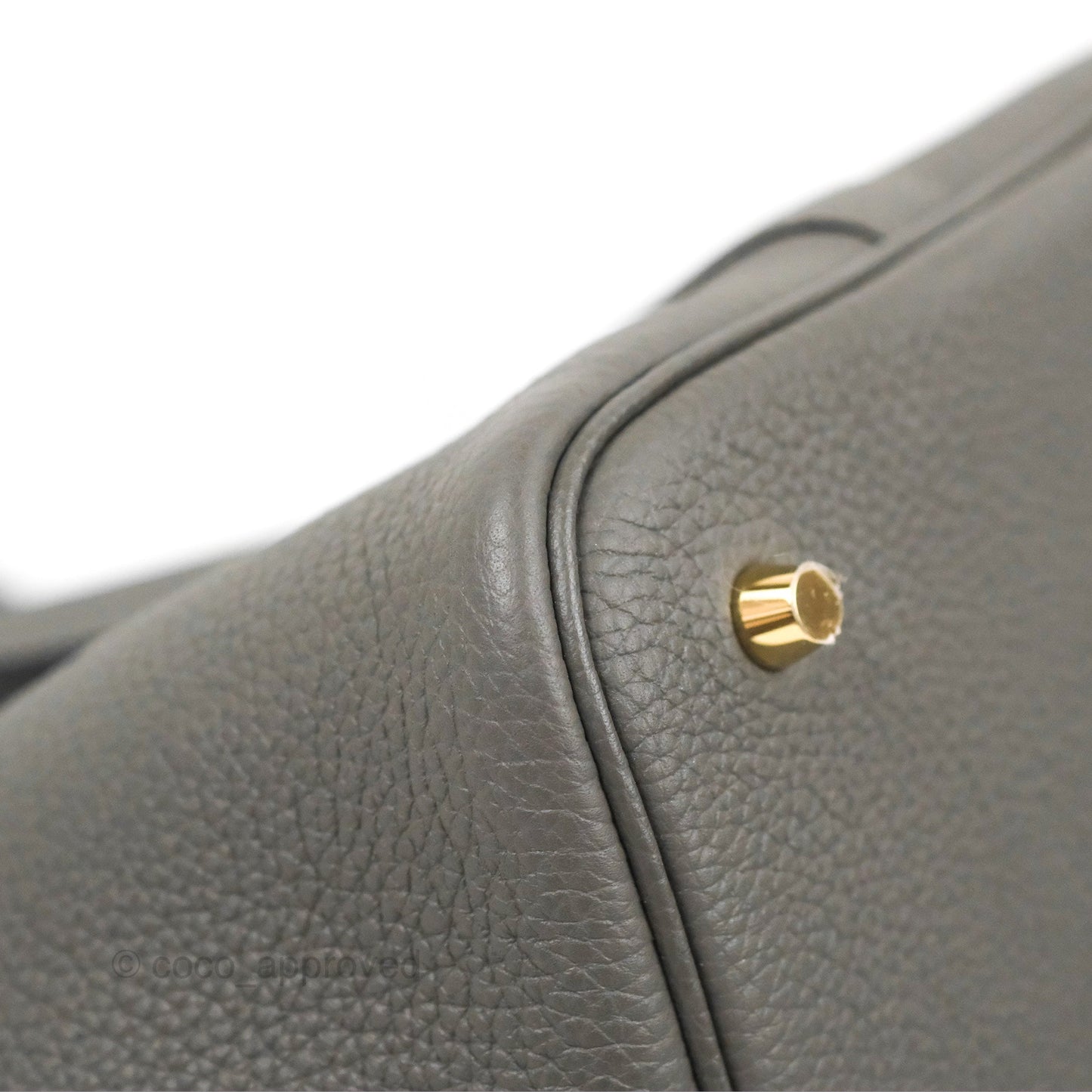 Hermès Picotin 22 Graphite Grey TM Gold Hardware