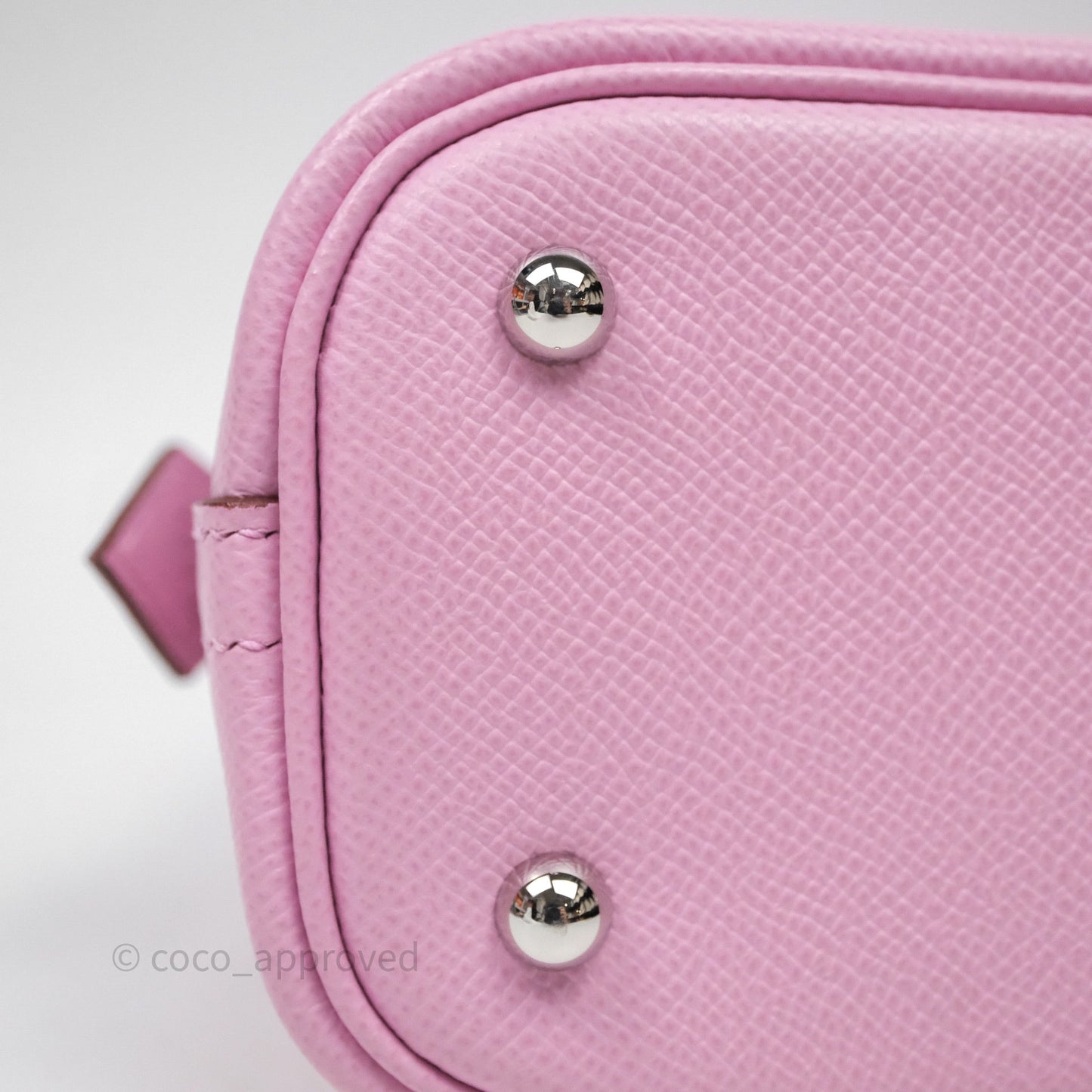Hermès Bolide 1923 25 Mauve Sylvestre X9 Epsom Palladium Hardware