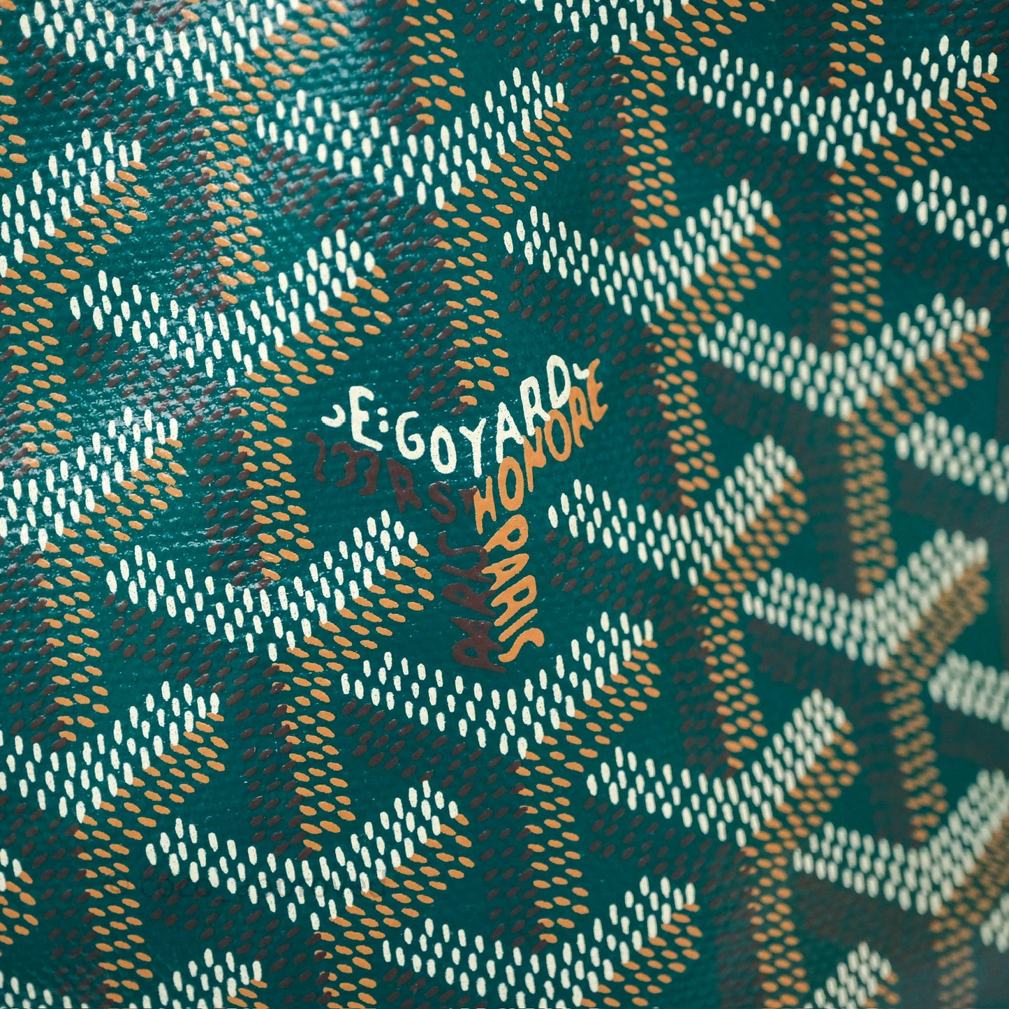 Goyard Anjou Mini Bag Goyardine Canvas Green