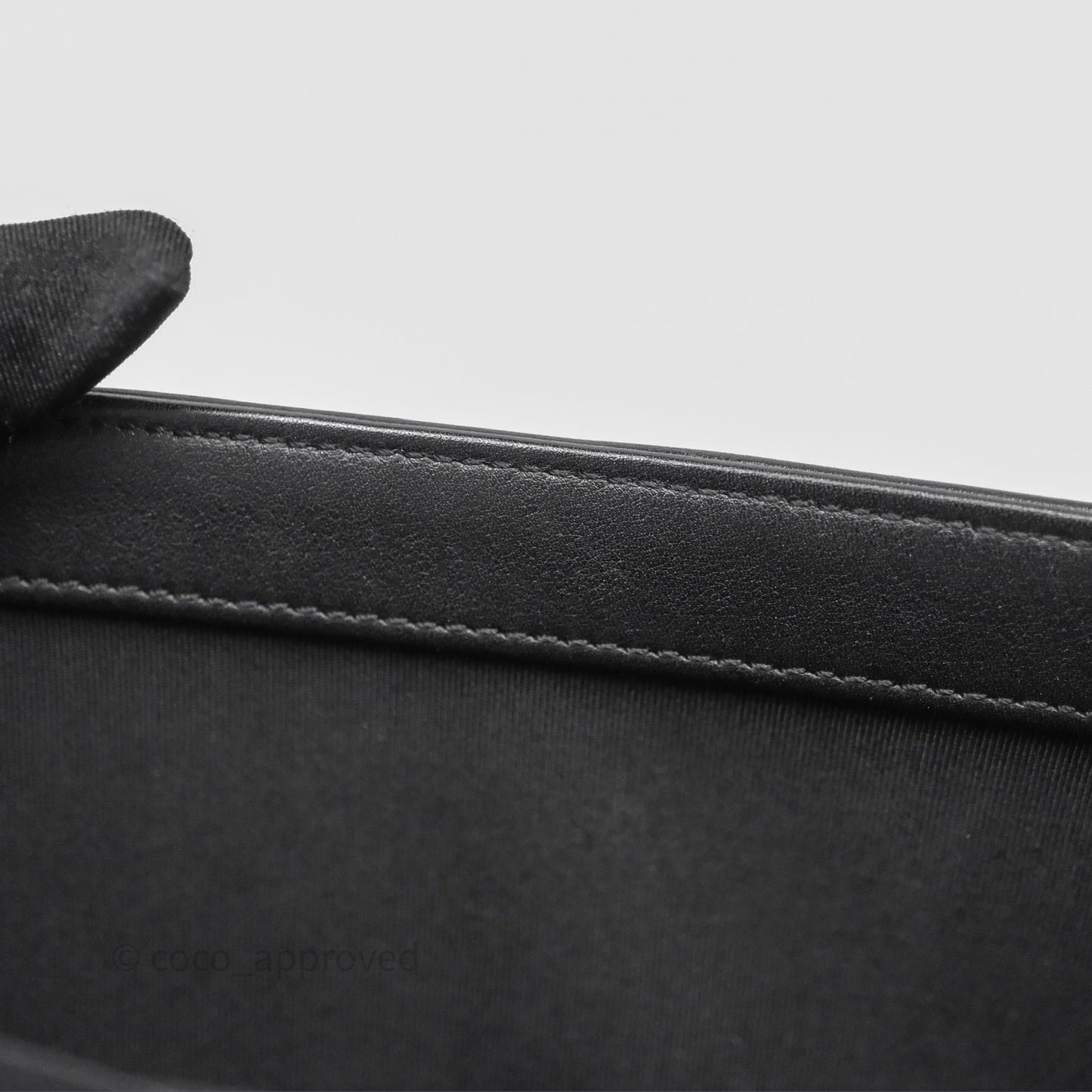 Chanel Medium Boy Quilted Black Calfskin Aged Gold Hardware