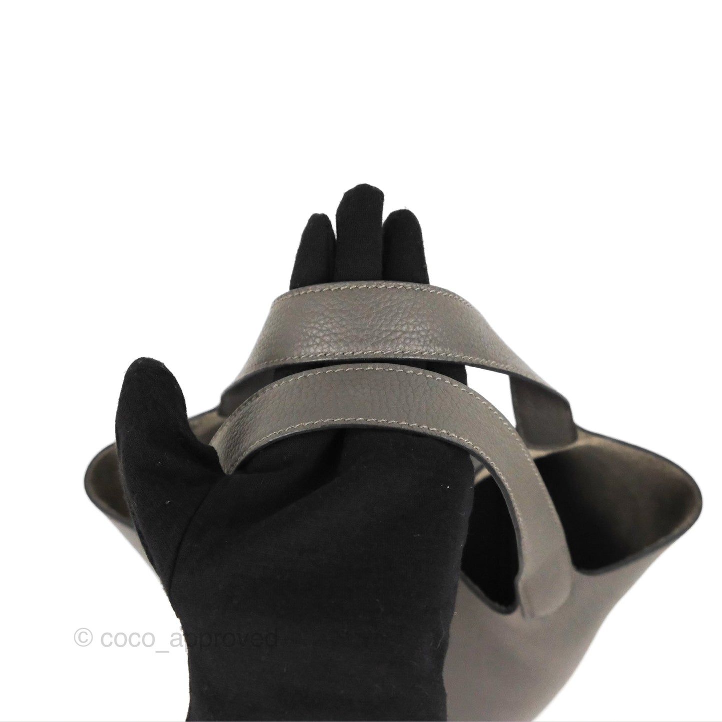 Hermès Picotin 22 Graphite Grey TM Gold Hardware