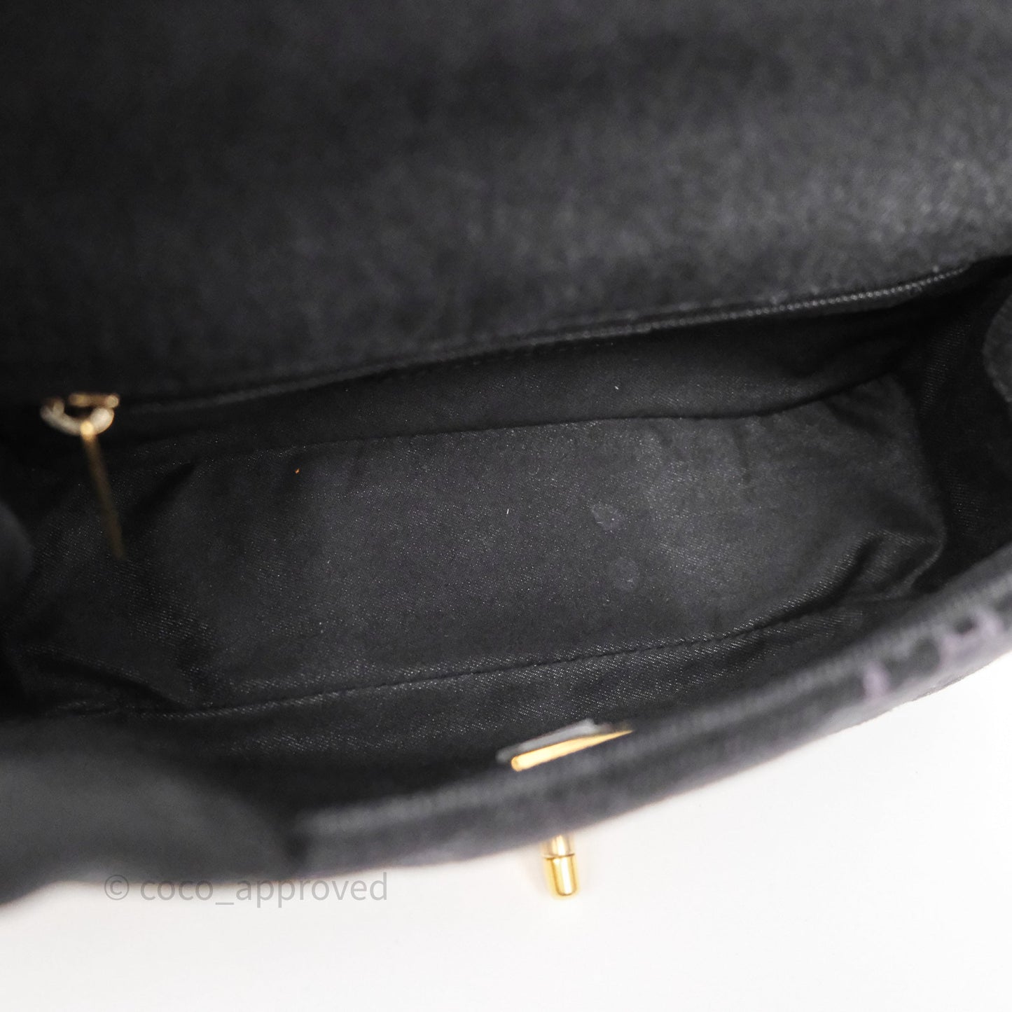 Chanel Quilted Small Denim Mood Flap Black Multicolor