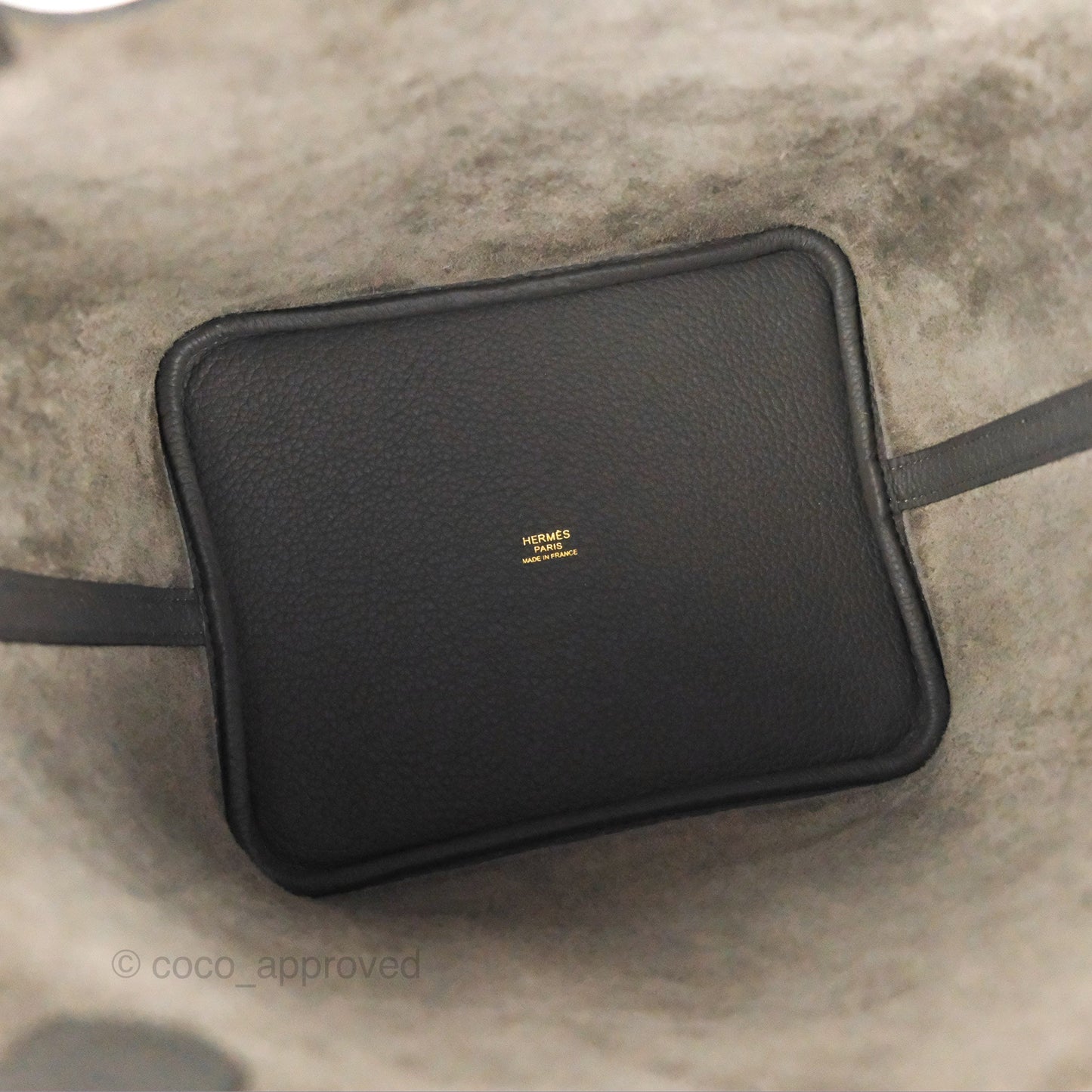 Hermès Picotin 22 Graphite Grey TM Gold Hardware
