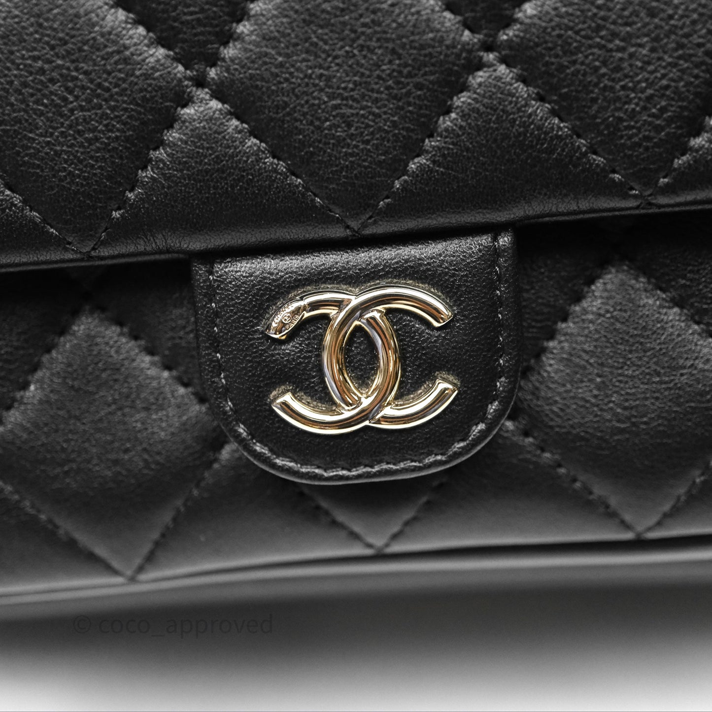 Chanel Quilted Large Duma Drawstring Backpack Black Calfskin