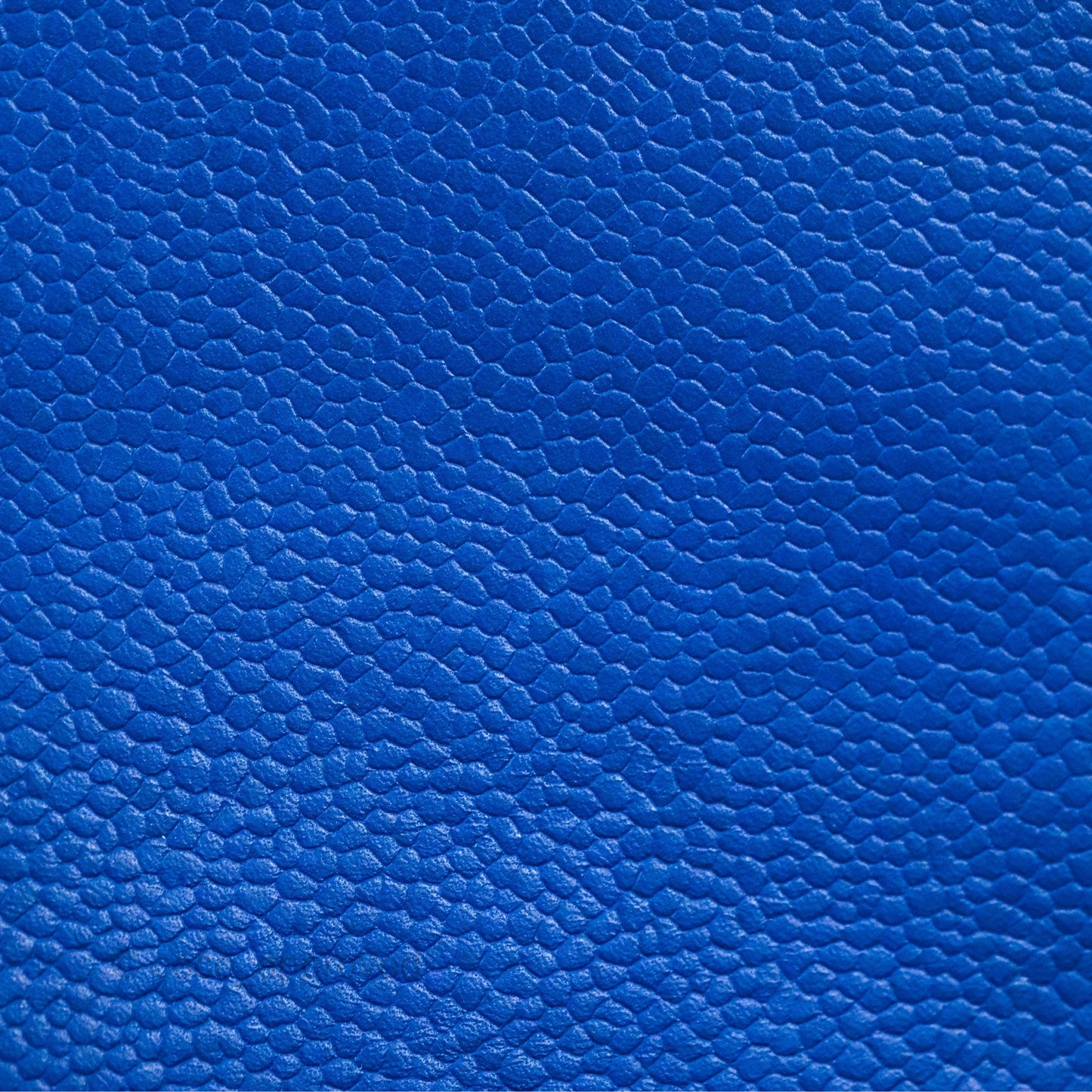 Chanel Chevron Flap Blue Grained Calfskin Silver Hardware