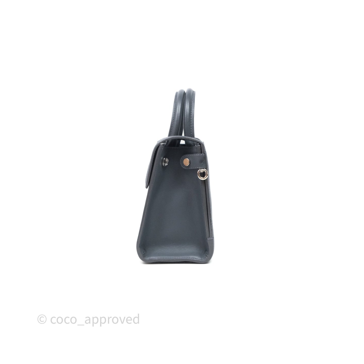 Christian Dior Mini Diorever Bag Grained Calfskin Grey