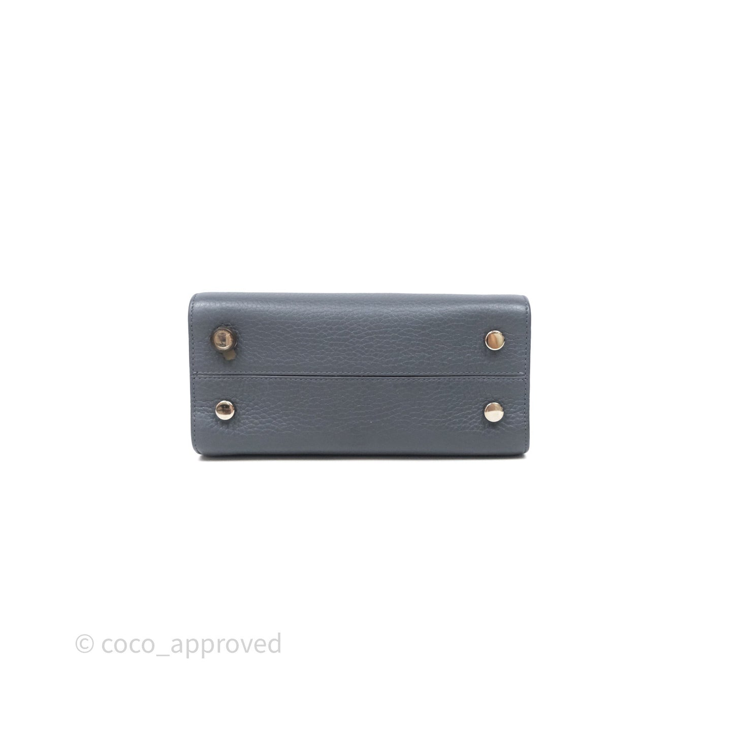 Christian Dior Mini Diorever Bag Grained Calfskin Grey