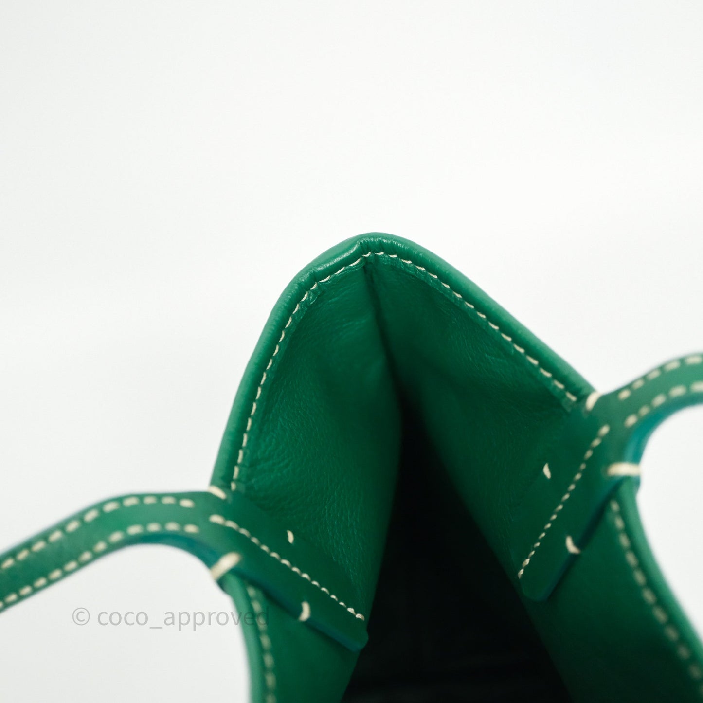 Goyard Anjou Mini Bag Goyardine Canvas Green