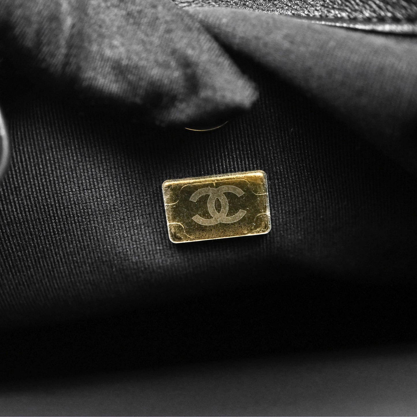 Chanel Quilted Large Duma Drawstring Backpack Black Calfskin