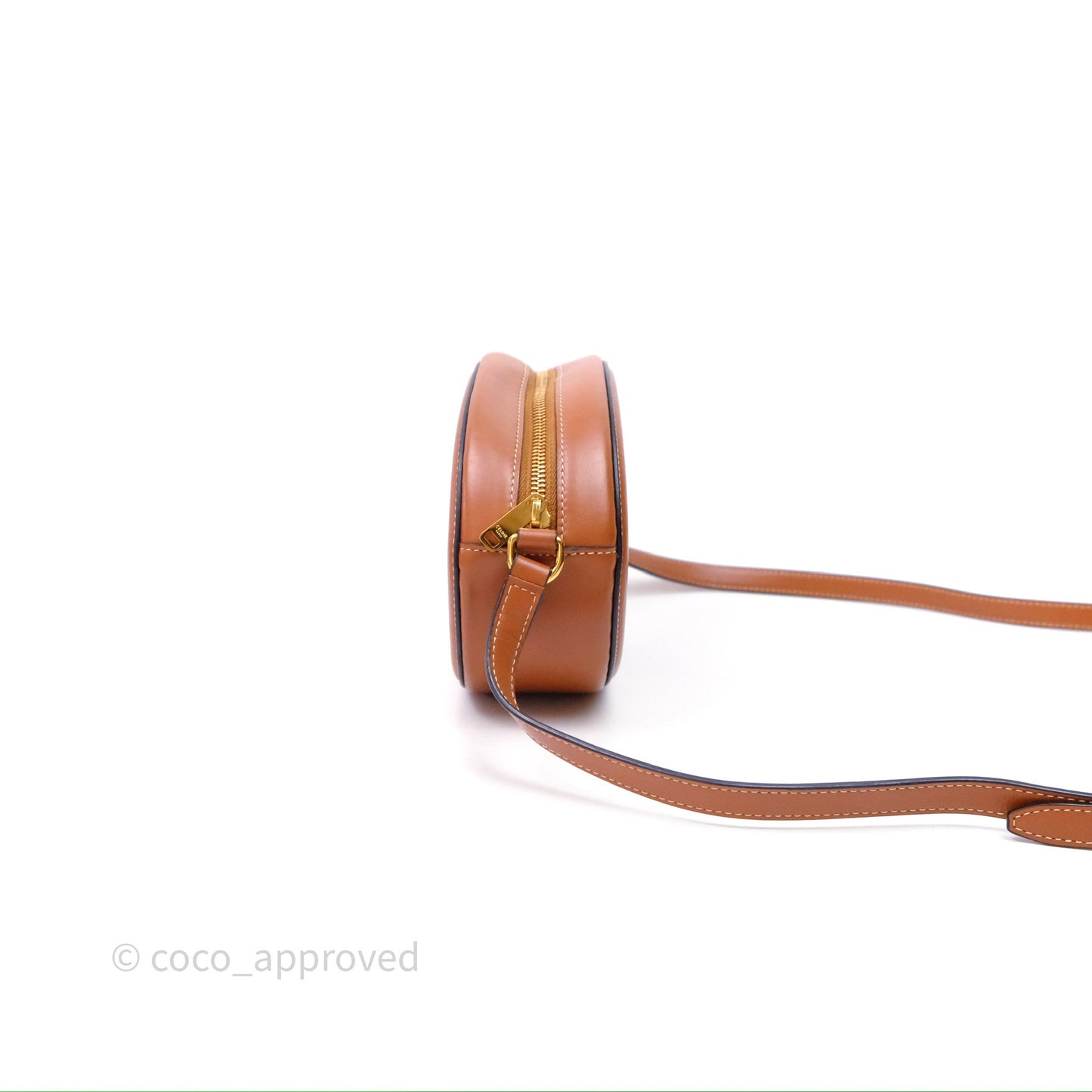 Celine Oval Bag Cuir Triophe Tan Calfskin