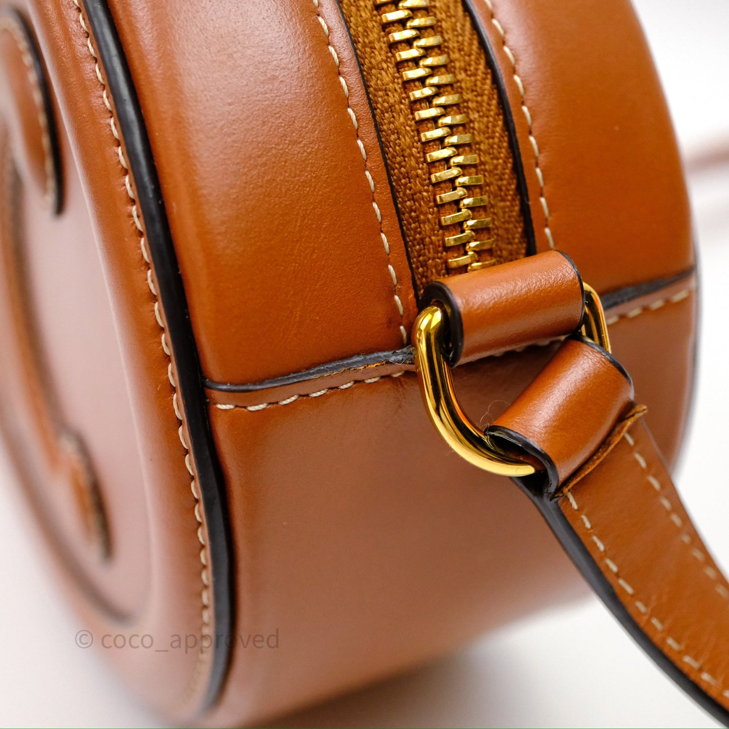 Celine Oval Bag Cuir Triophe Tan Calfskin